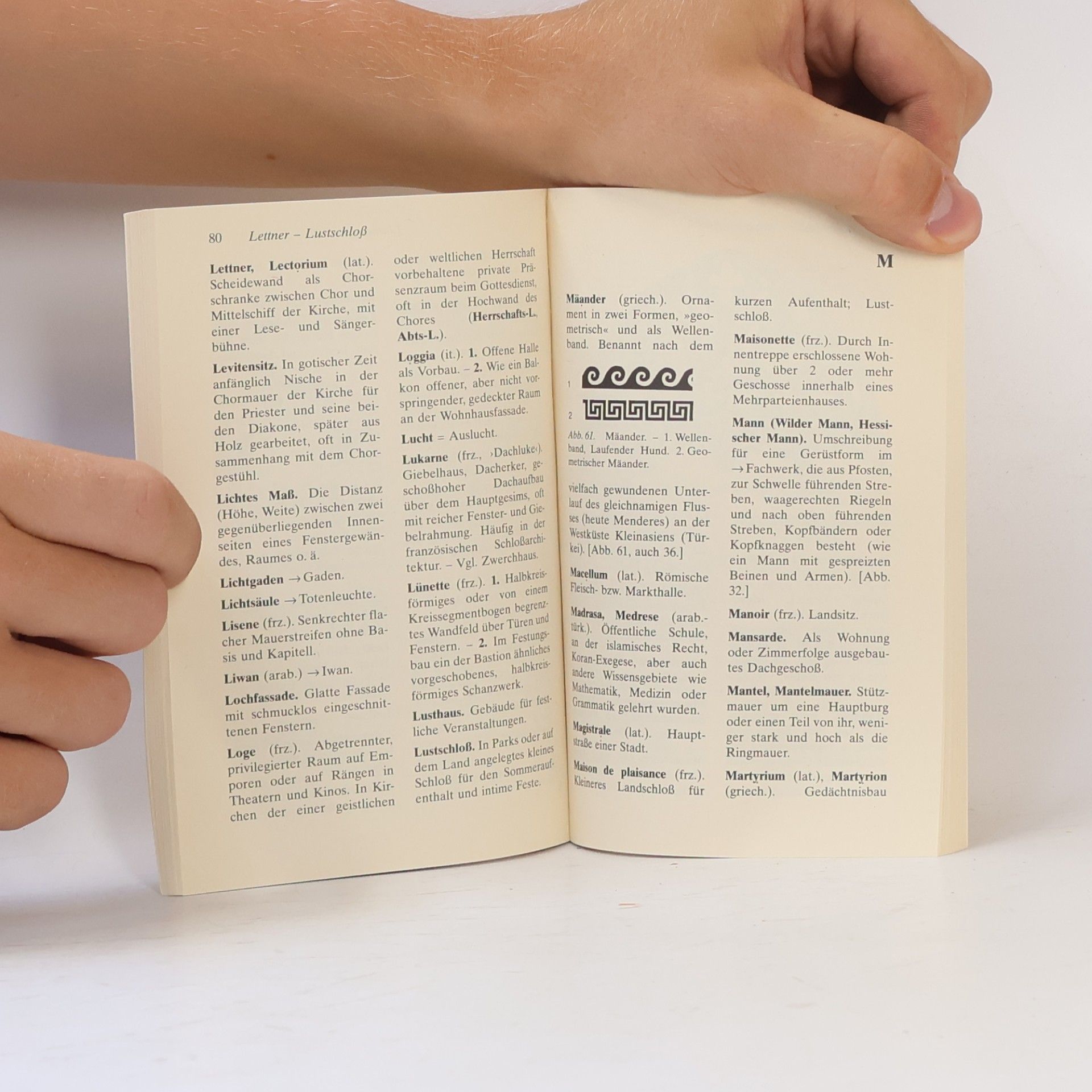 Kleines Wörterbuch der Architektur