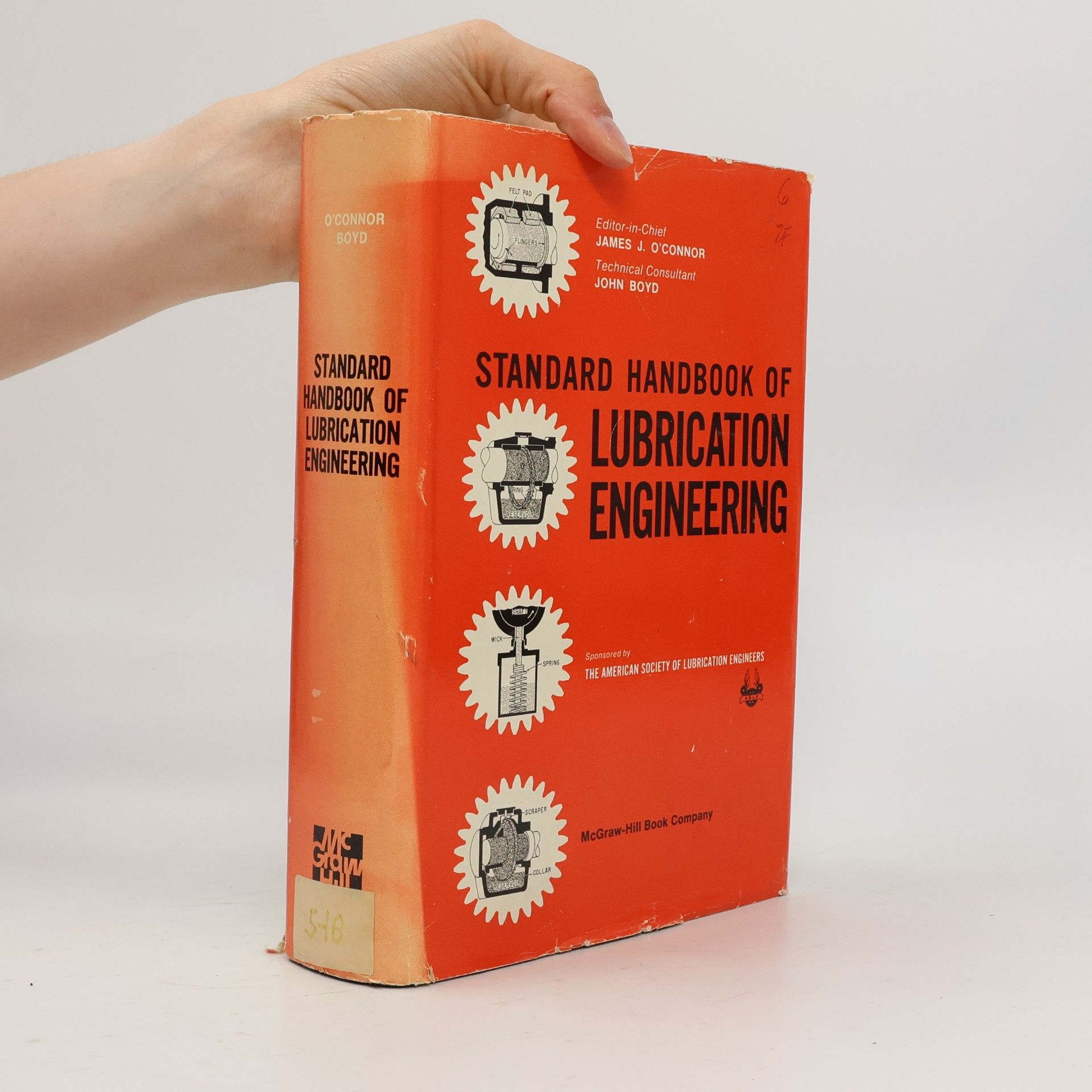 James J O\'Connor Standard Handbook of Lubrication Engineering