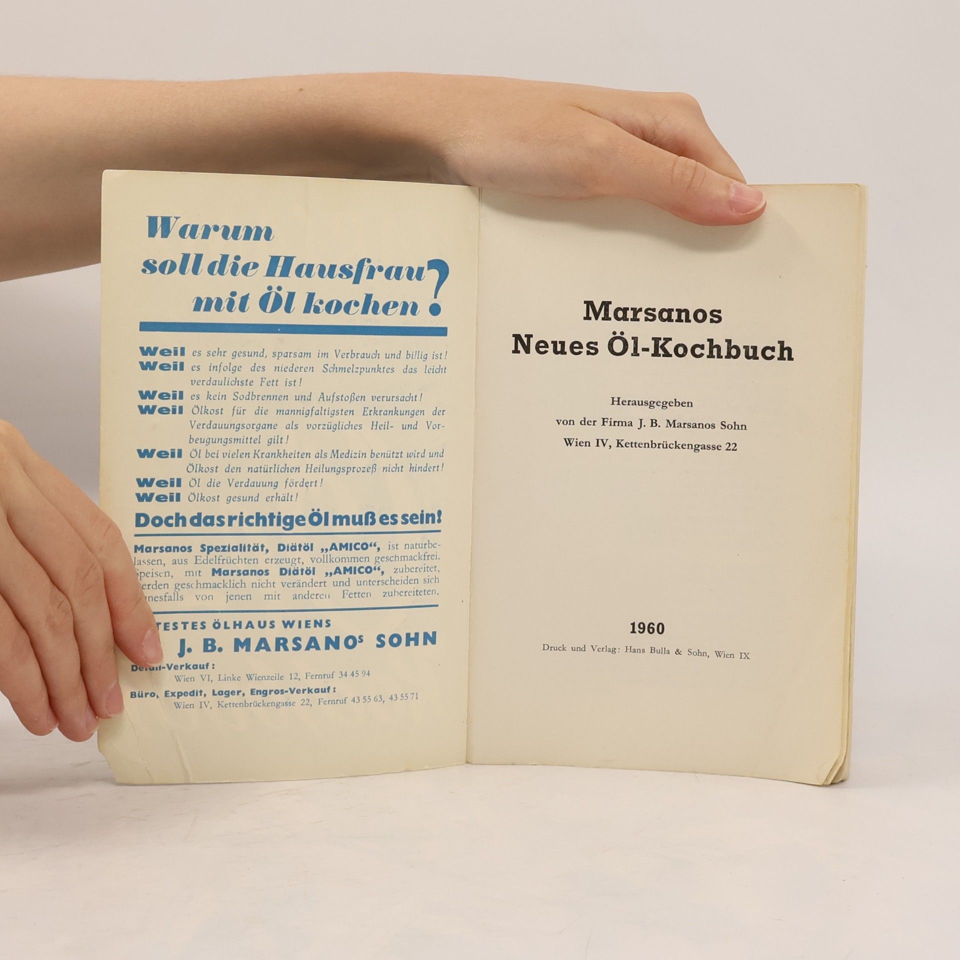 Kolektív autorov Marsanos neues Öl-Kochbuch