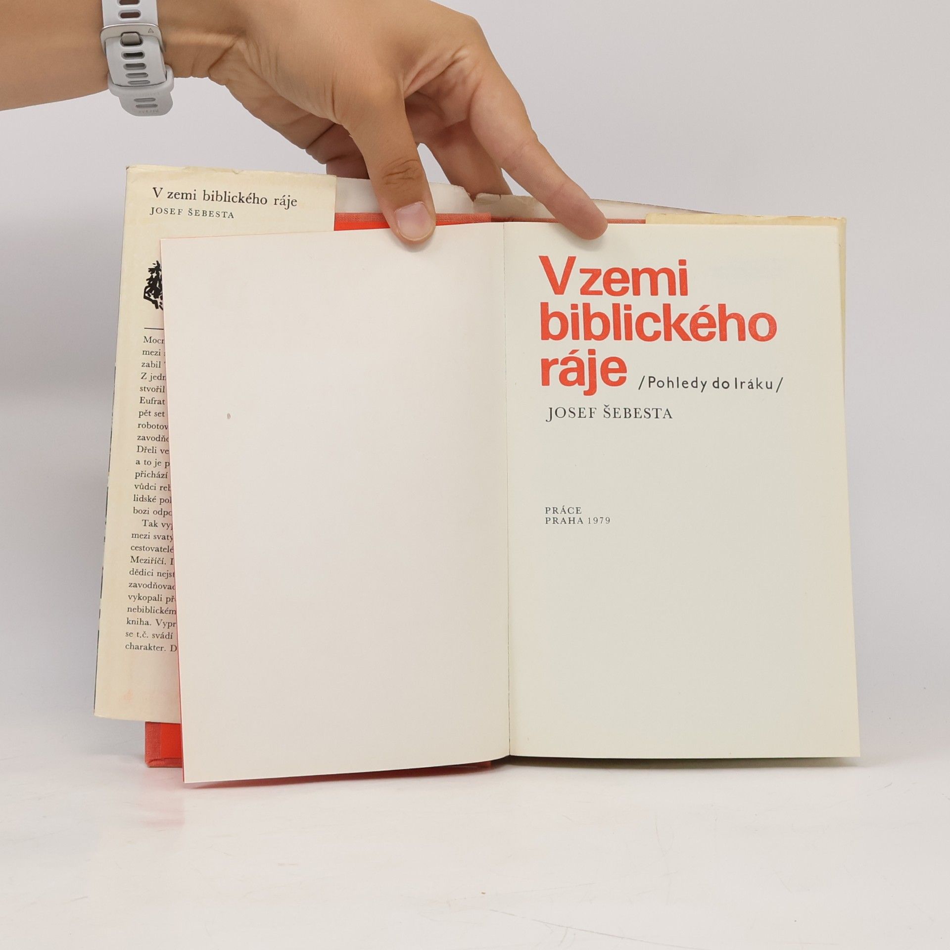 Josef Šebesta V zemi biblického ráje