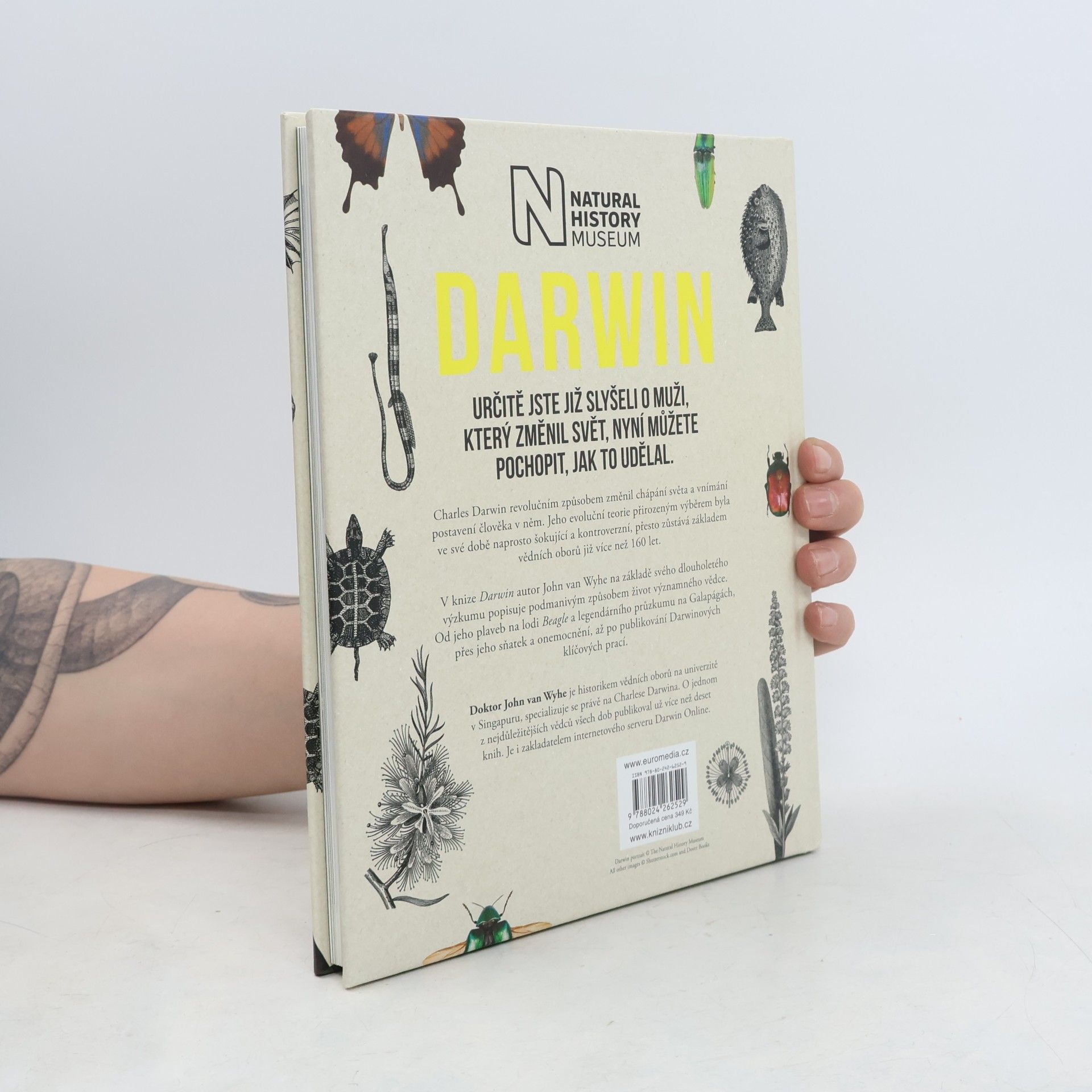 John Van Wyhe Darwin. Člověk, jeho veliká cesta a evoluční teorie
