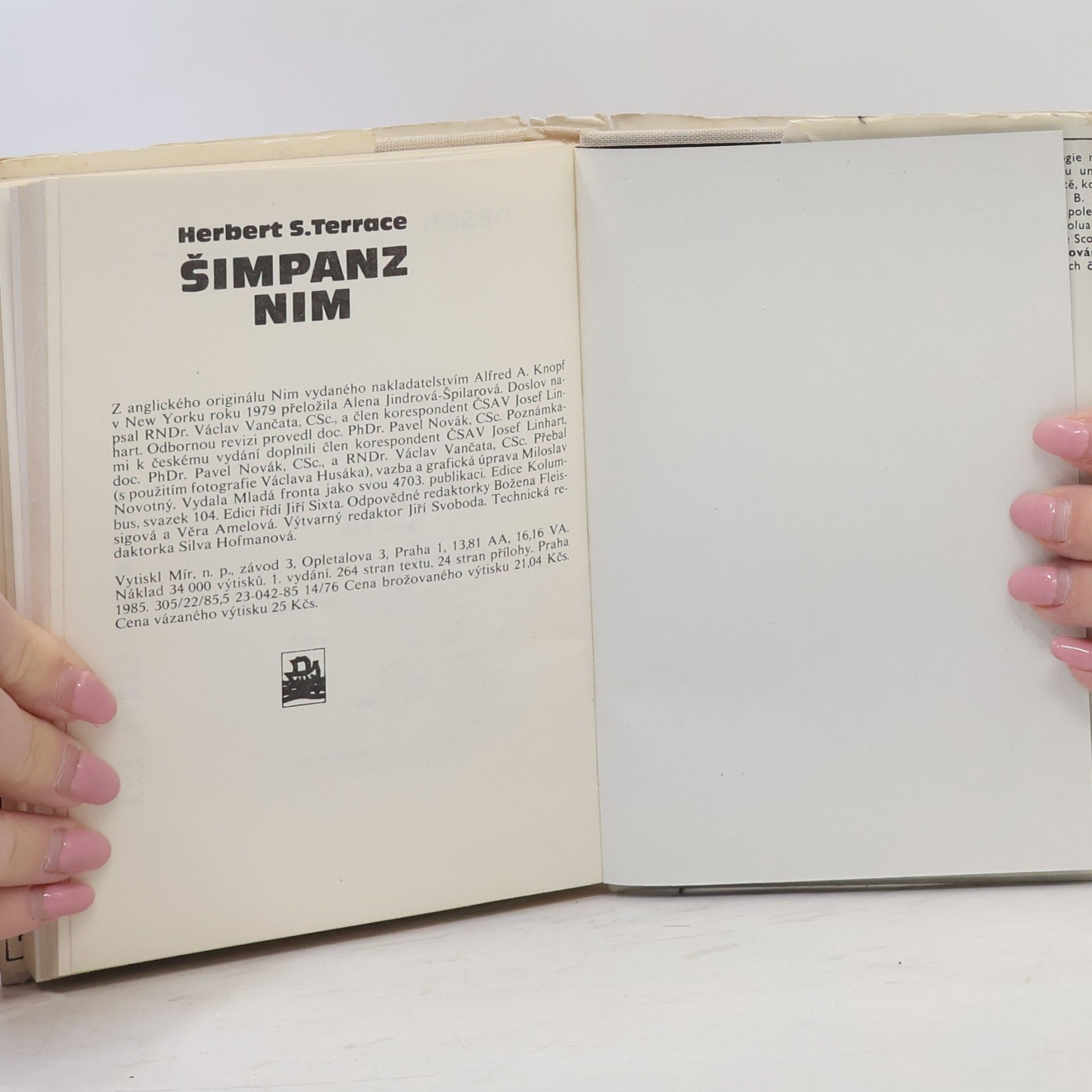 Herbert S. Terrace Šimpanz Nim