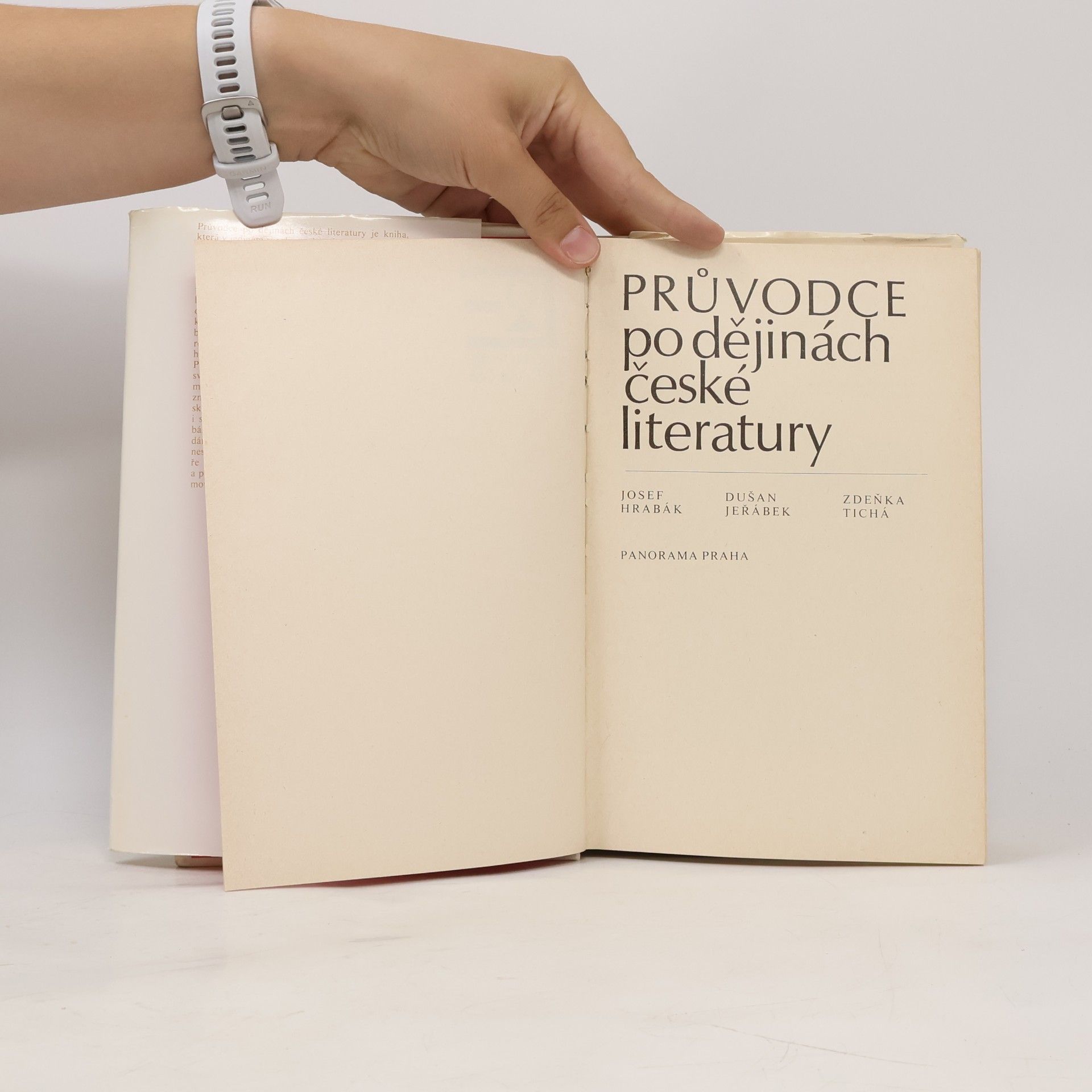 Josef Hrabák Průvodce po dějinách české literatury