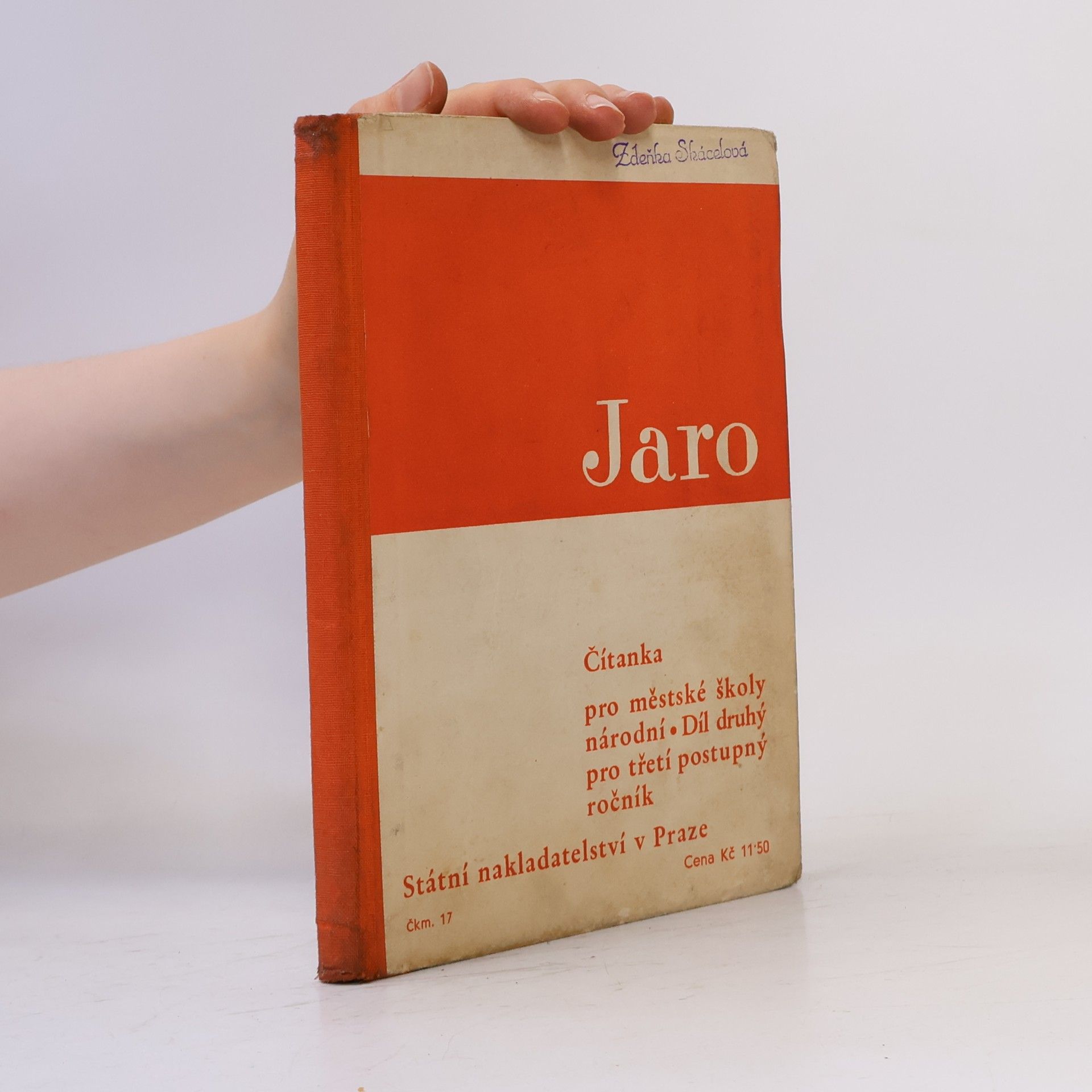 Josef Keprta Jaro - čítanka pro městské školy národní Díl II.