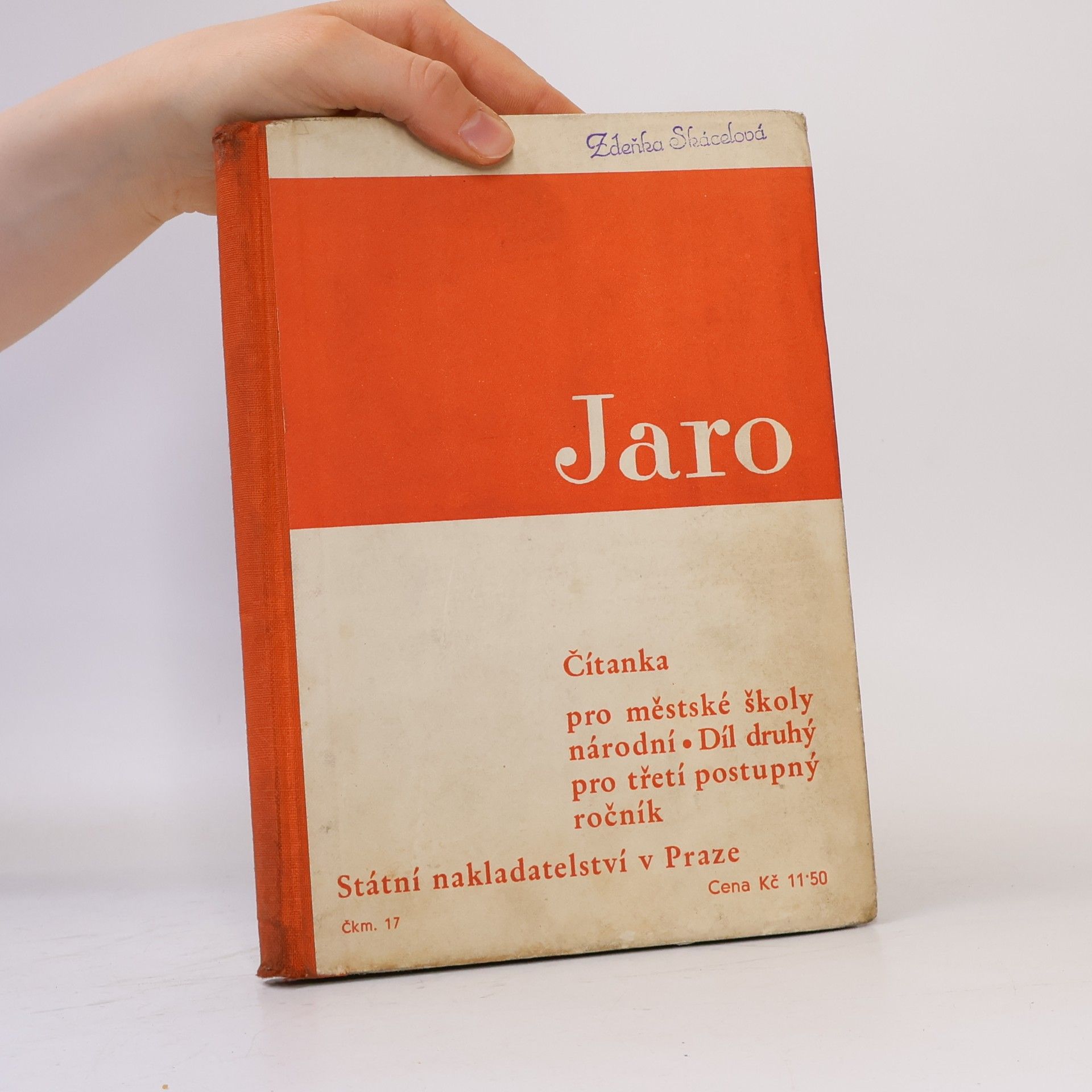Josef Keprta Jaro - čítanka pro městské školy národní Díl II.