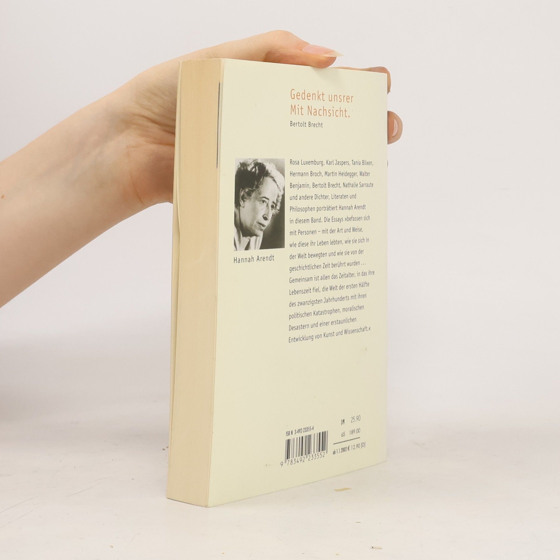 Hannah Arendt Menschen in finsteren Zeiten