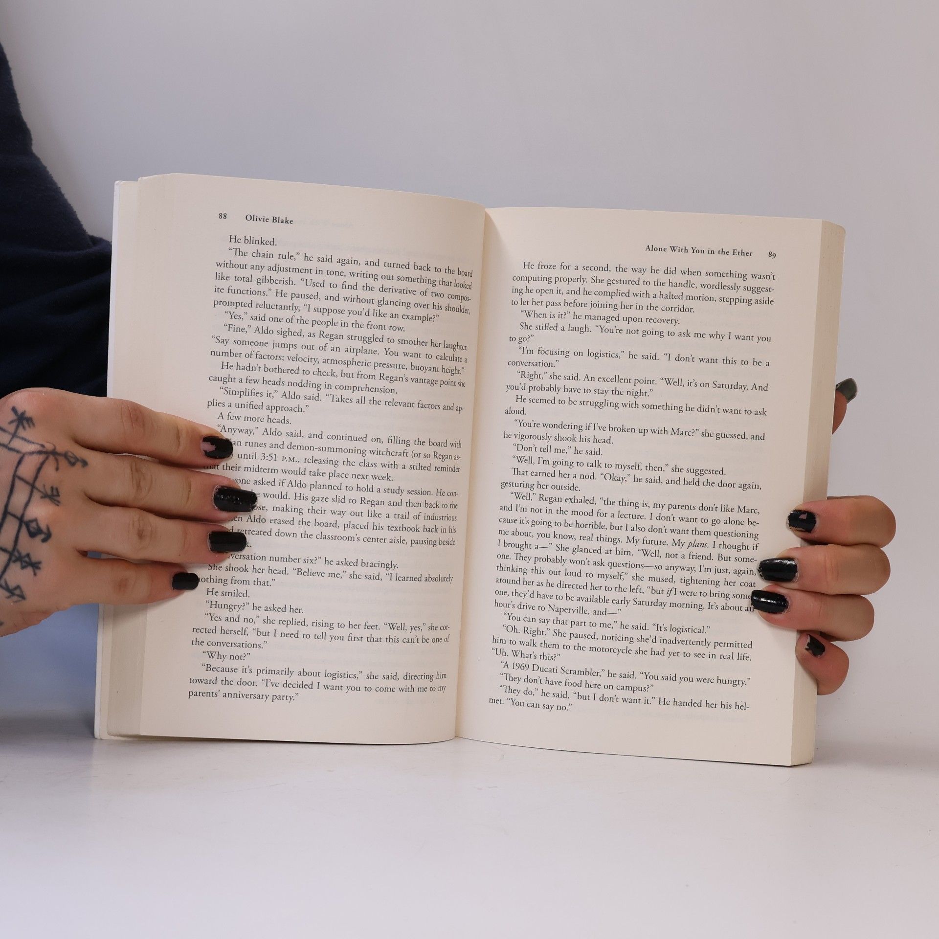 Olivie Blake Alone With You in the Ether. A Love Story