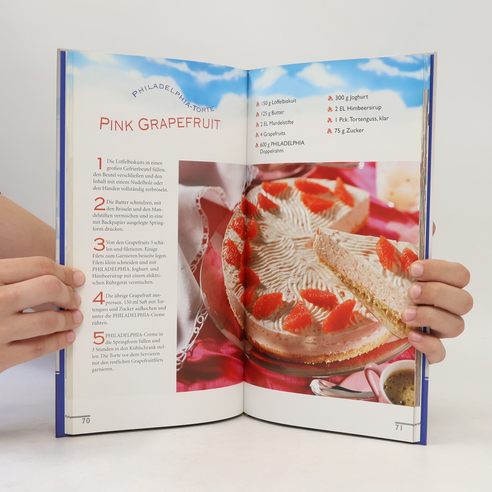 Anja Halveland Kraft-Philadelphia Doppelrahmstufe, das Tortenbuch