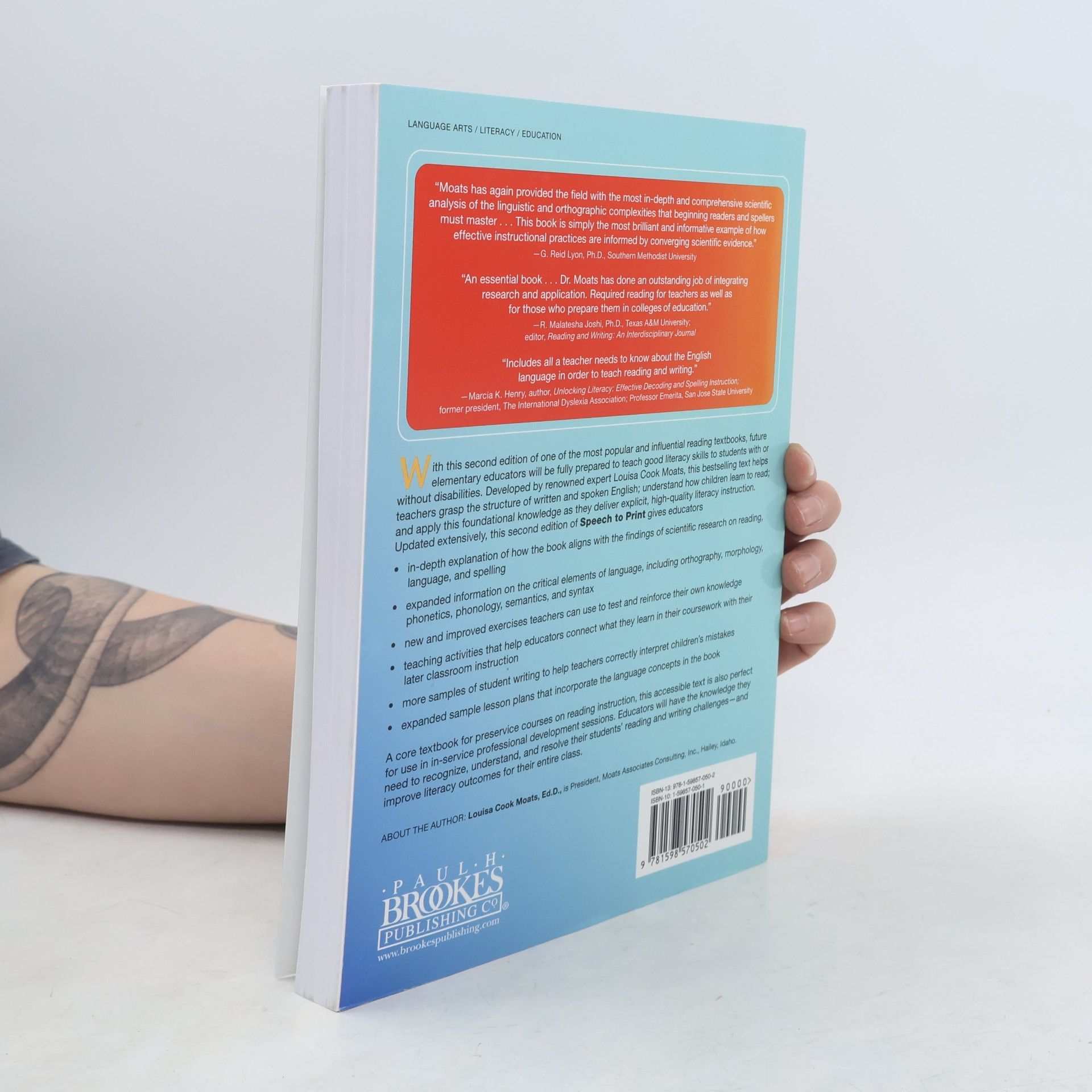 Louisa Cook Moats Speech to Print