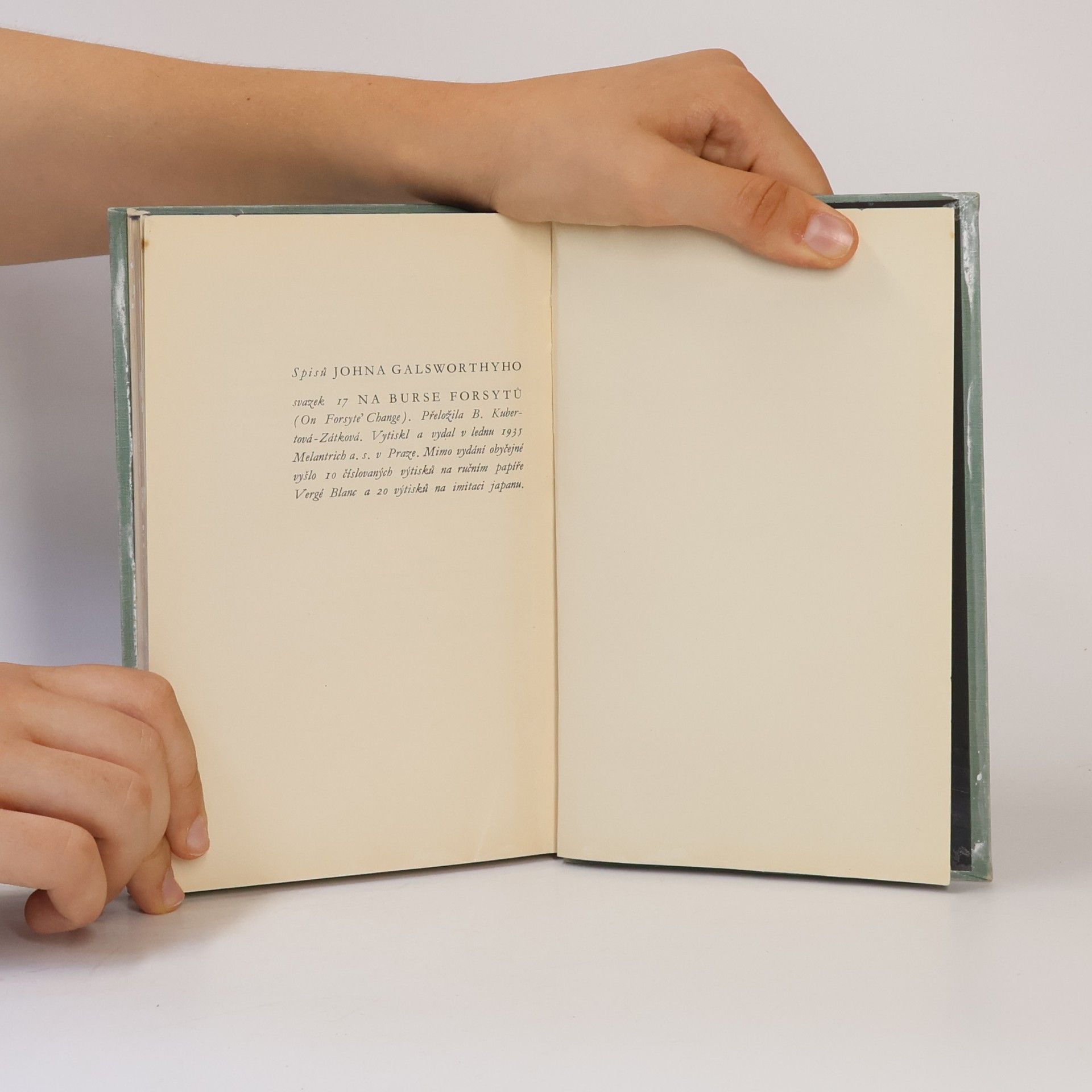 John Galsworthy Na burse Forsytů