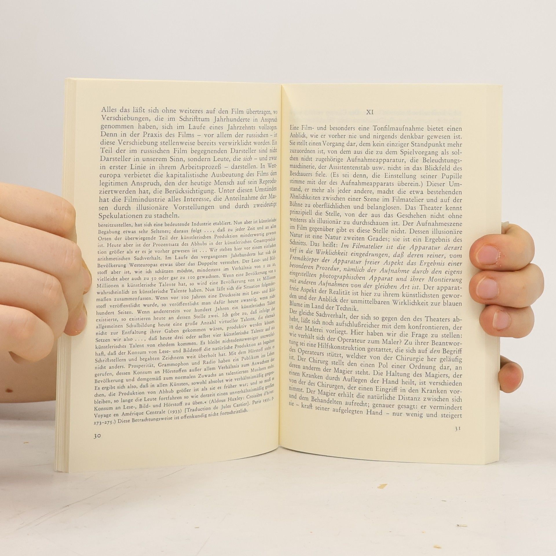 Walter Benjamin Das Kunstwerk im Zeitalter seiner technischen Reproduzierbarkeit