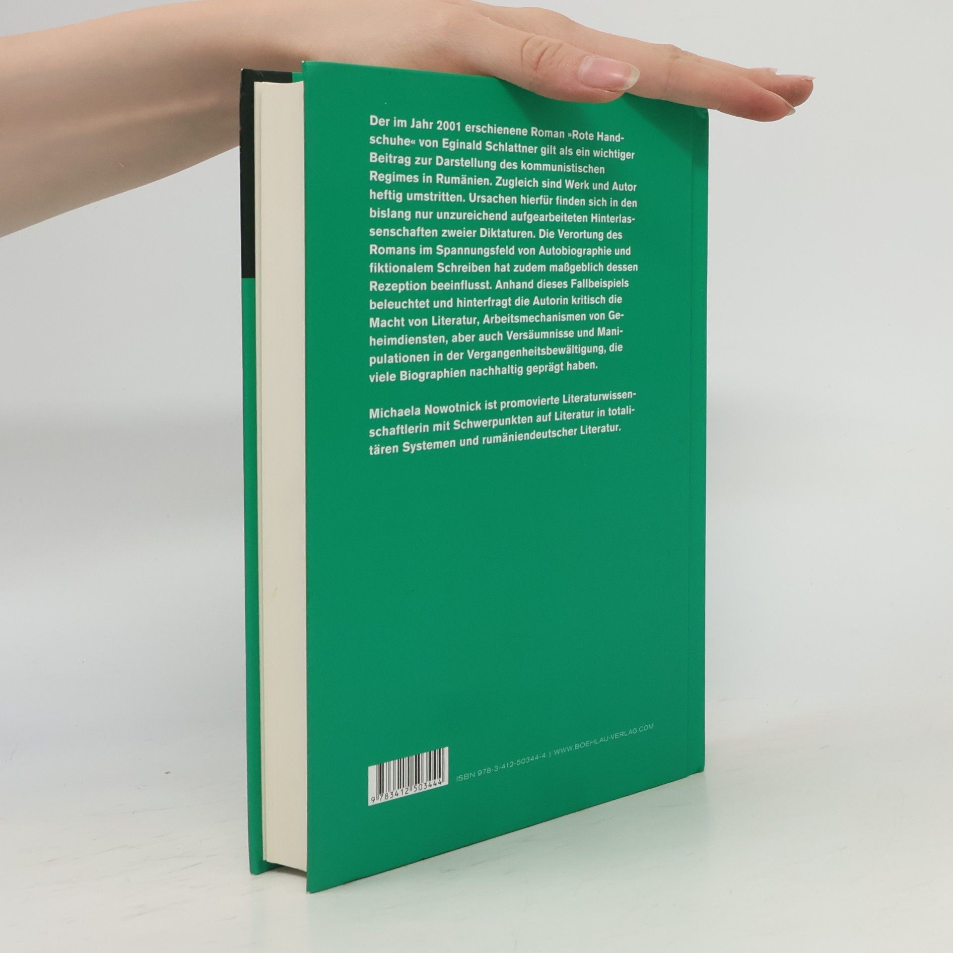 Michaela Nowotnick Studia Transylvanica - 45: Die Unentrinnbarkeit der Biographie