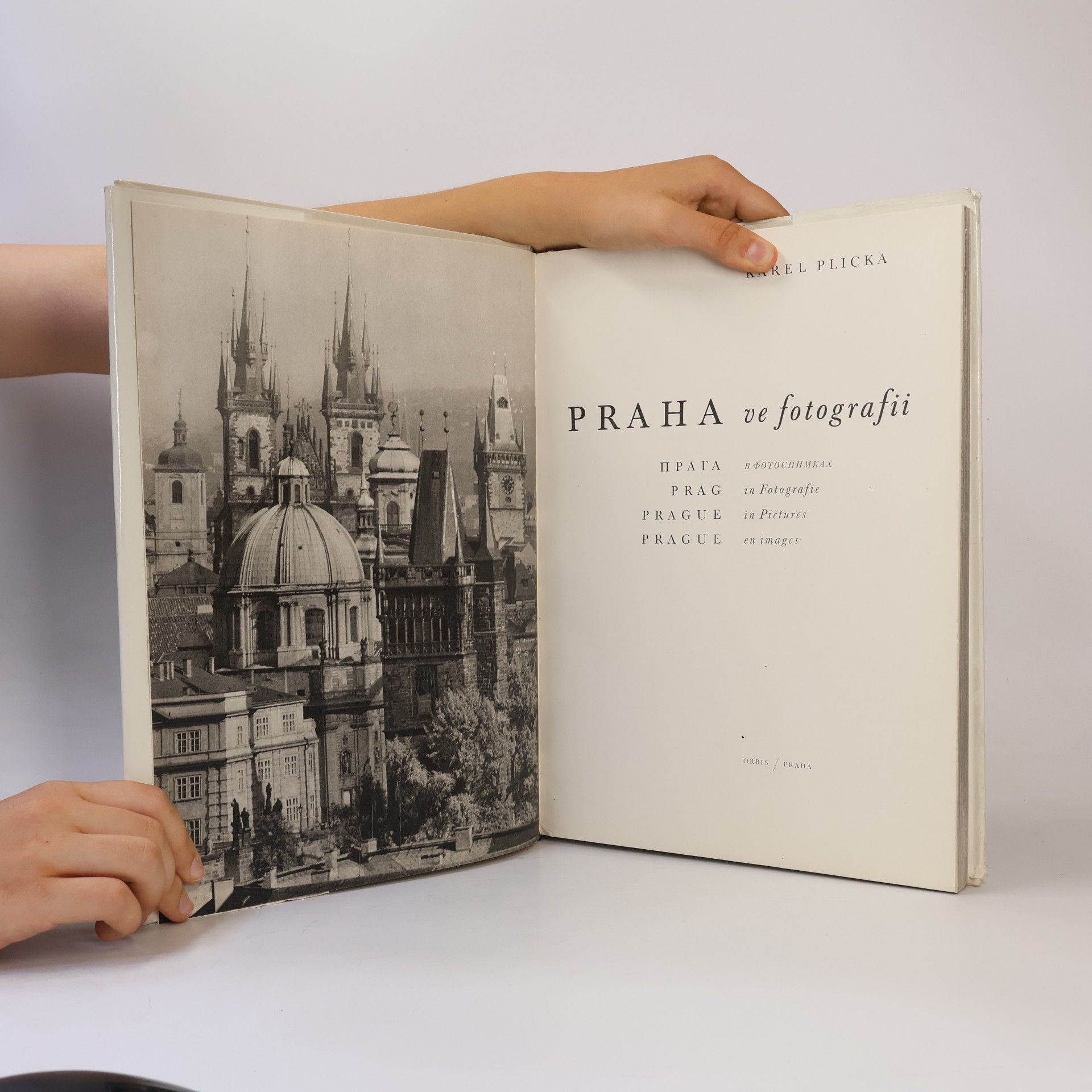 Karel Plicka Praha ve fotografii