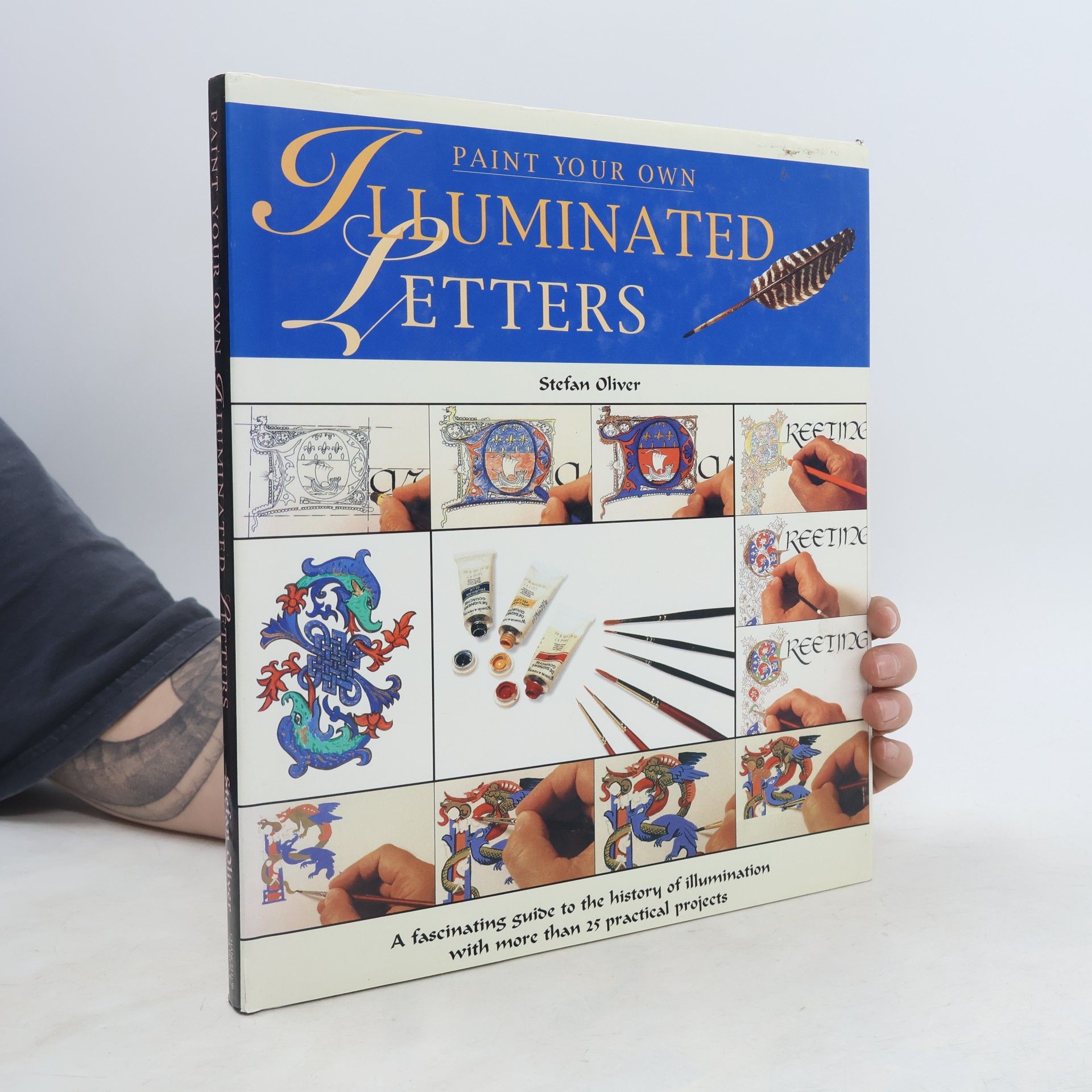 Stefan Oliver Paint Your Own Illuminated Letters
