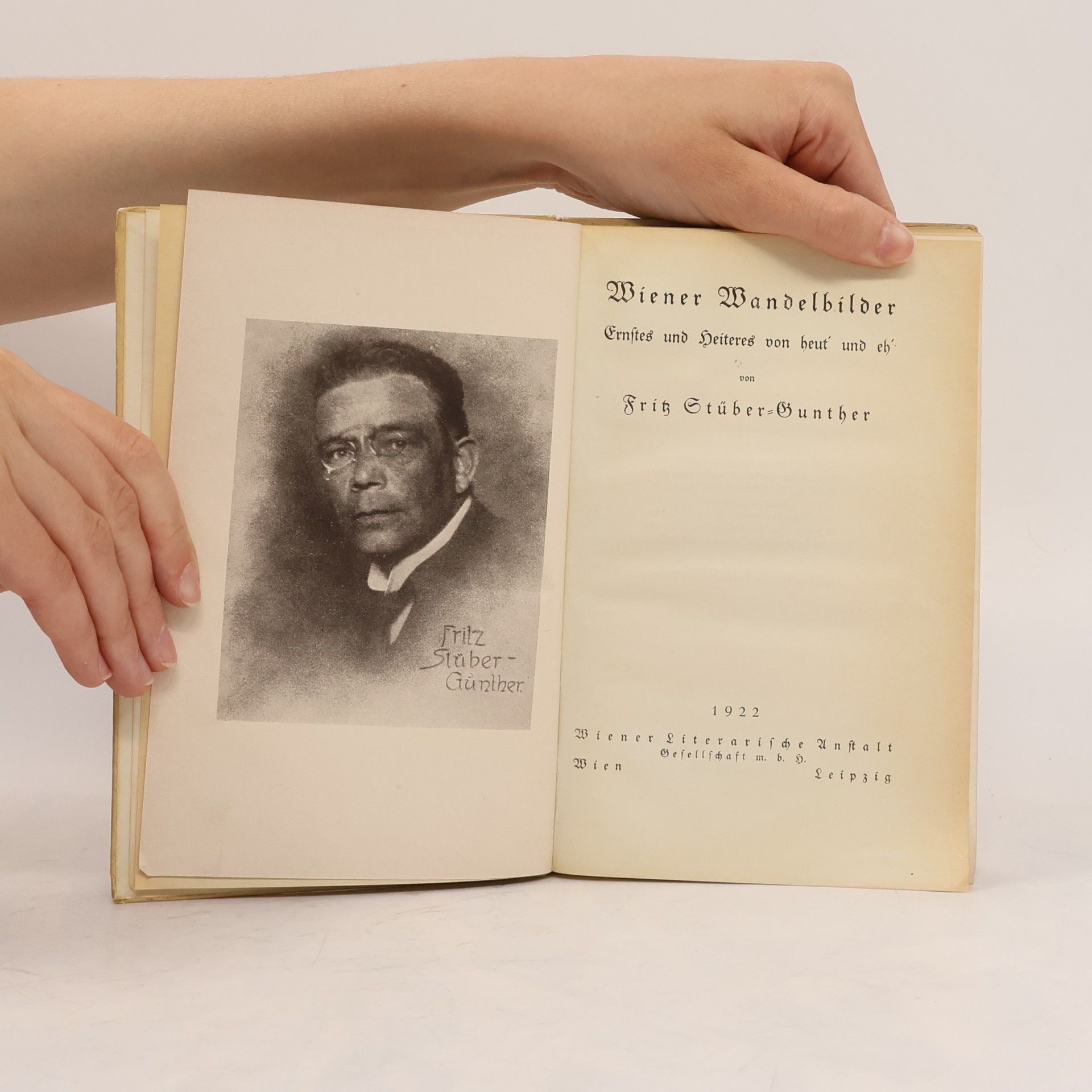 Fritz Stüber-Gunther Wiener Wandelbilder