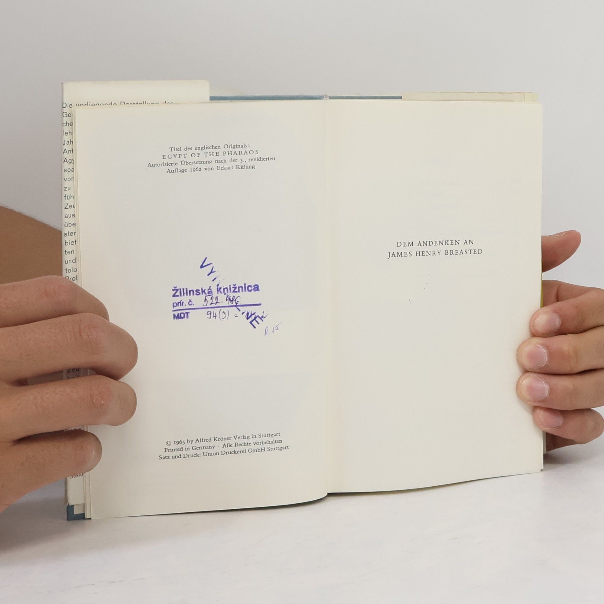 Alan H. Gardiner Geschichte des Alten Ägypten