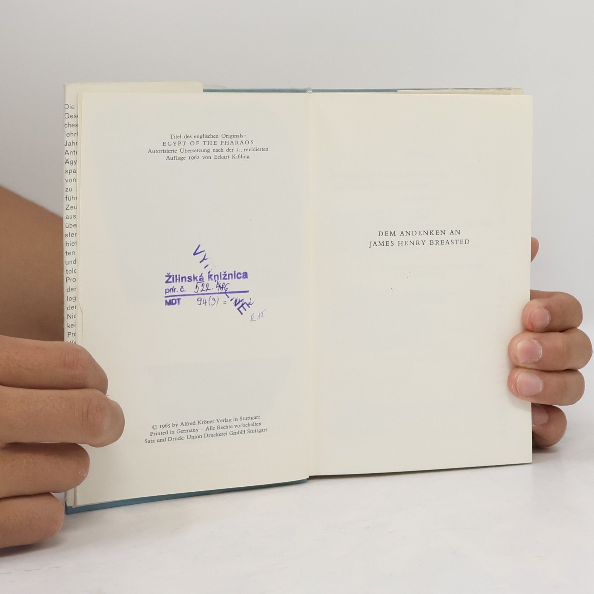 Alan H. Gardiner Geschichte des Alten Ägypten
