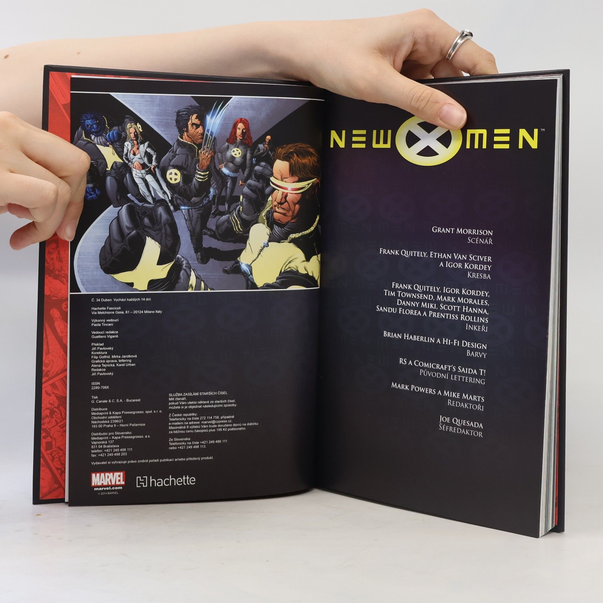 Grant Morrison Ultimátní komixový komplet 19. New X-men. Impérium