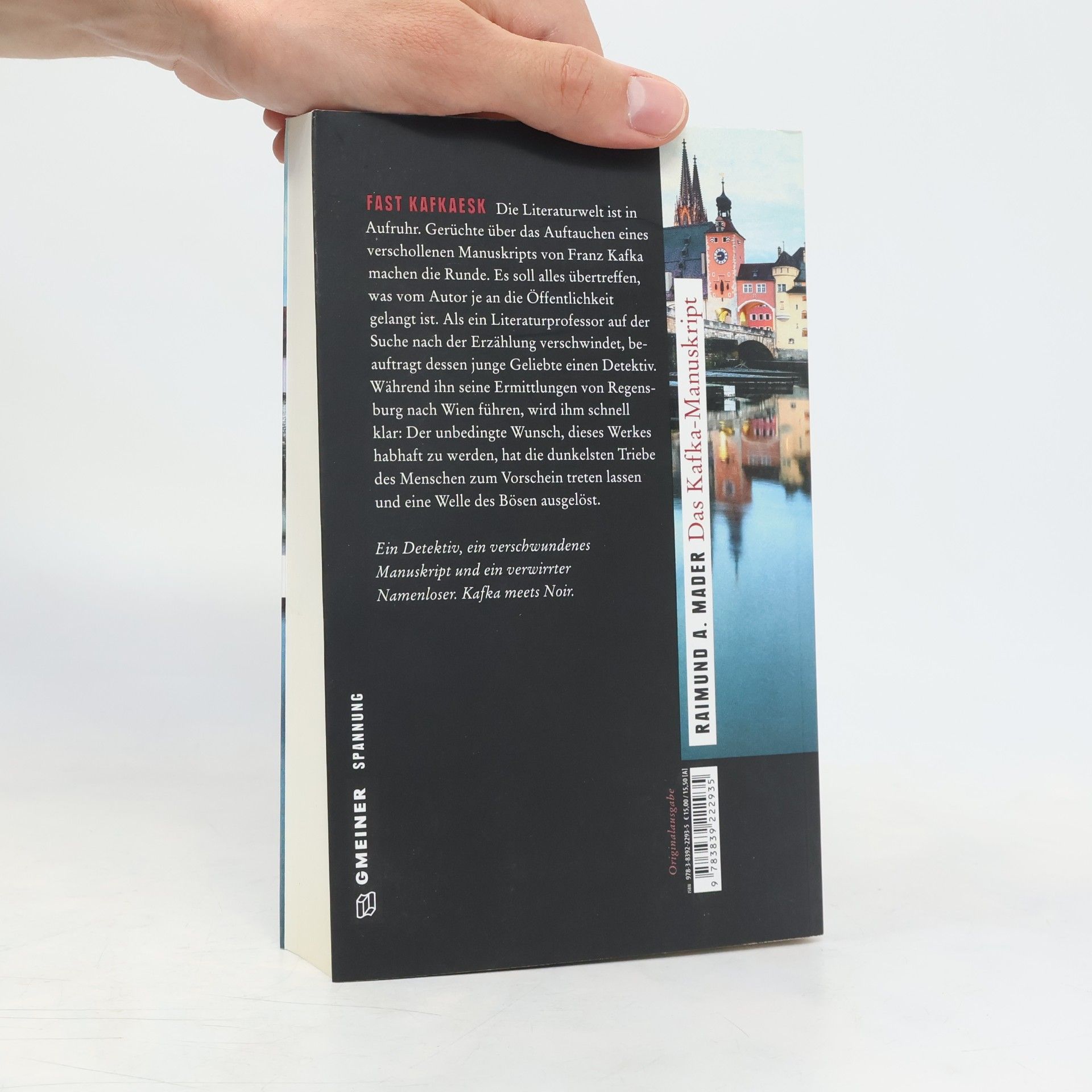 Raimund A. Mader Das Kafka-Manuskript