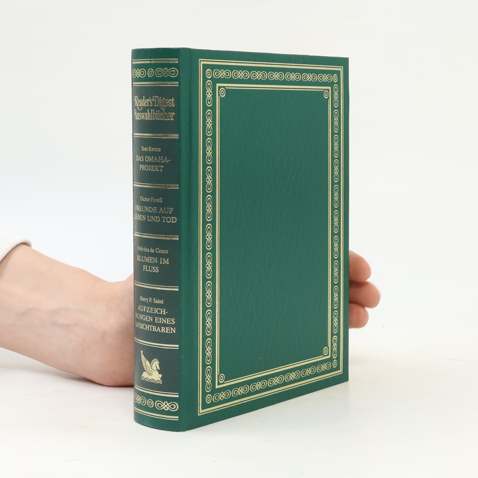 Tom Keene Reader's Digest Auswahlbücher. Das Omaha-Projekt, Freunde auf Leben und Tod, Blumen im Fluss, Aufzeichnungen eines Unsichtbaren
