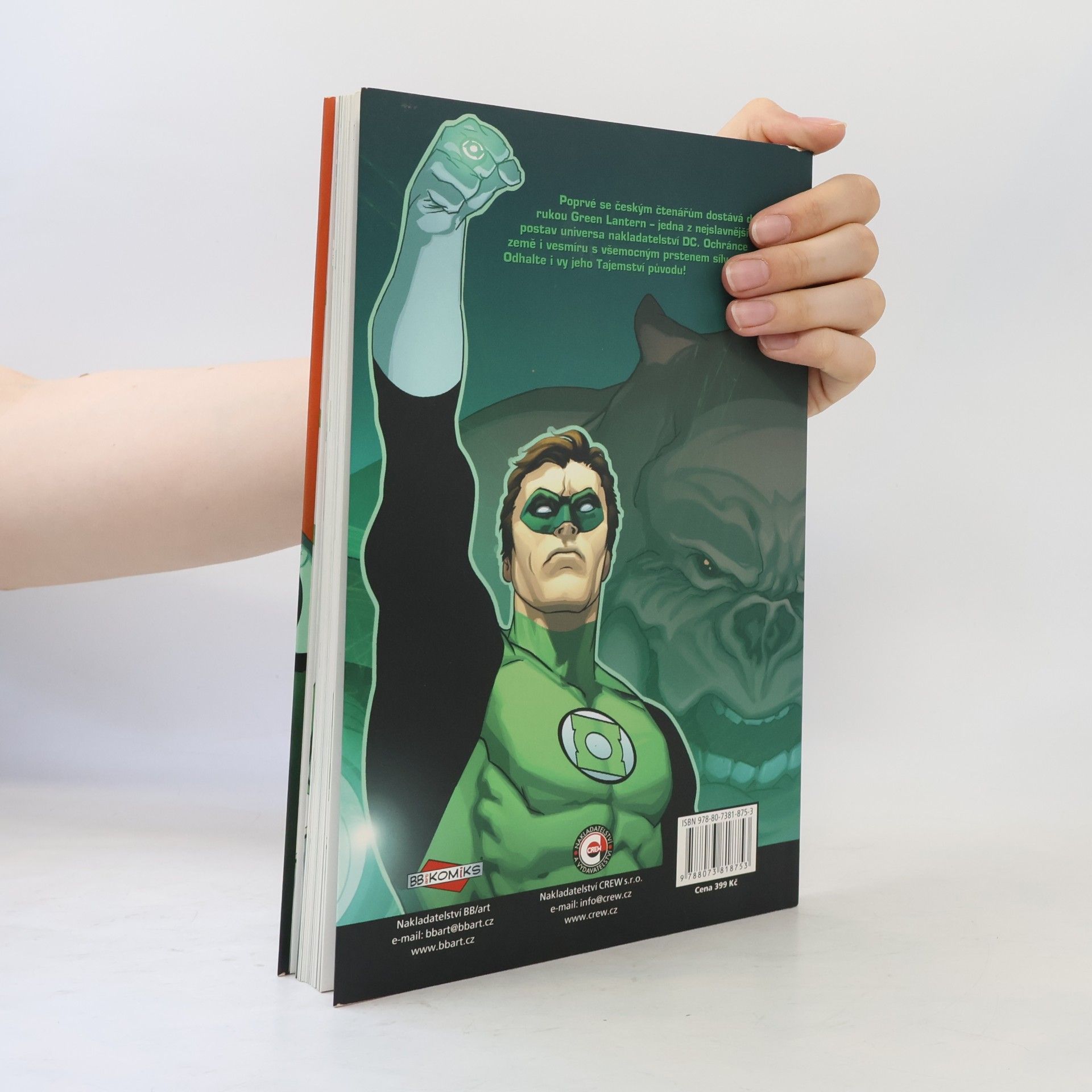 Geoff Johns Green Lantern. Tajemství původu