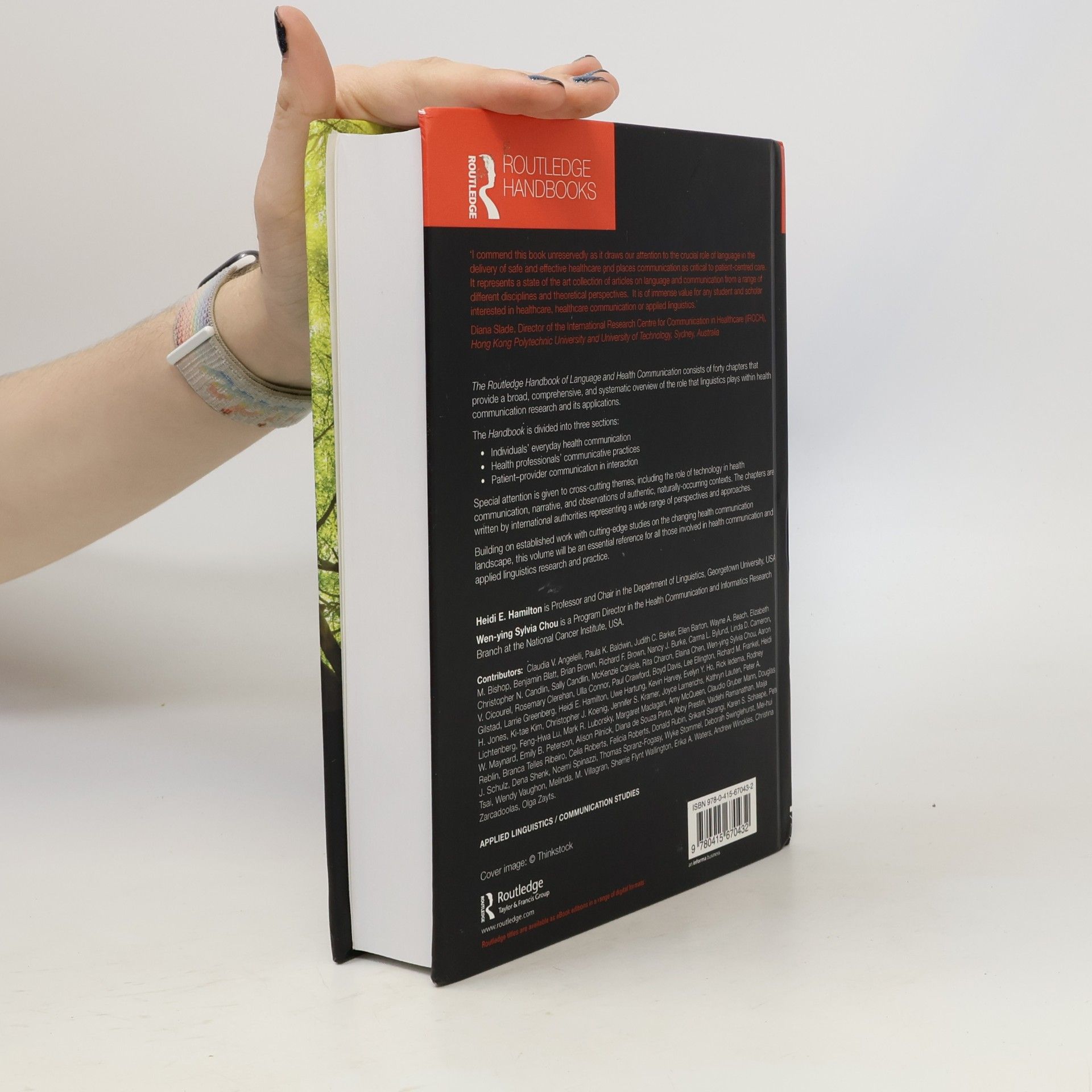 Heidi Ehernberger Hamilton The Routledge Handbook of Language and Health Communication