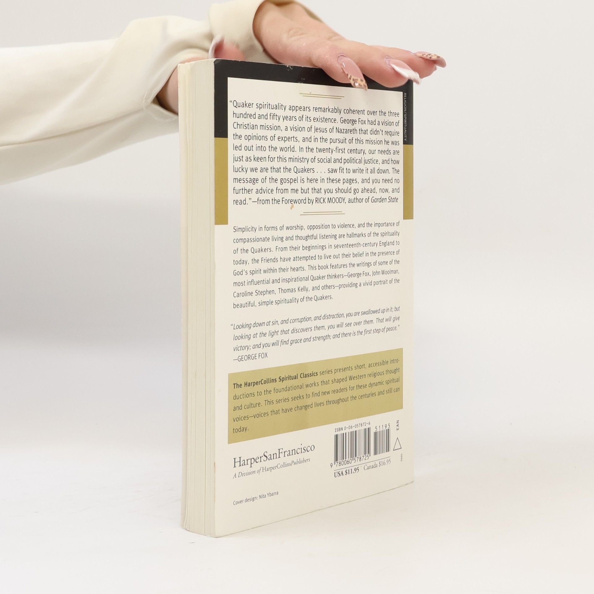 Douglas V. Steere HarperCollins Spiritual Classics - 7: Quaker Spirituality