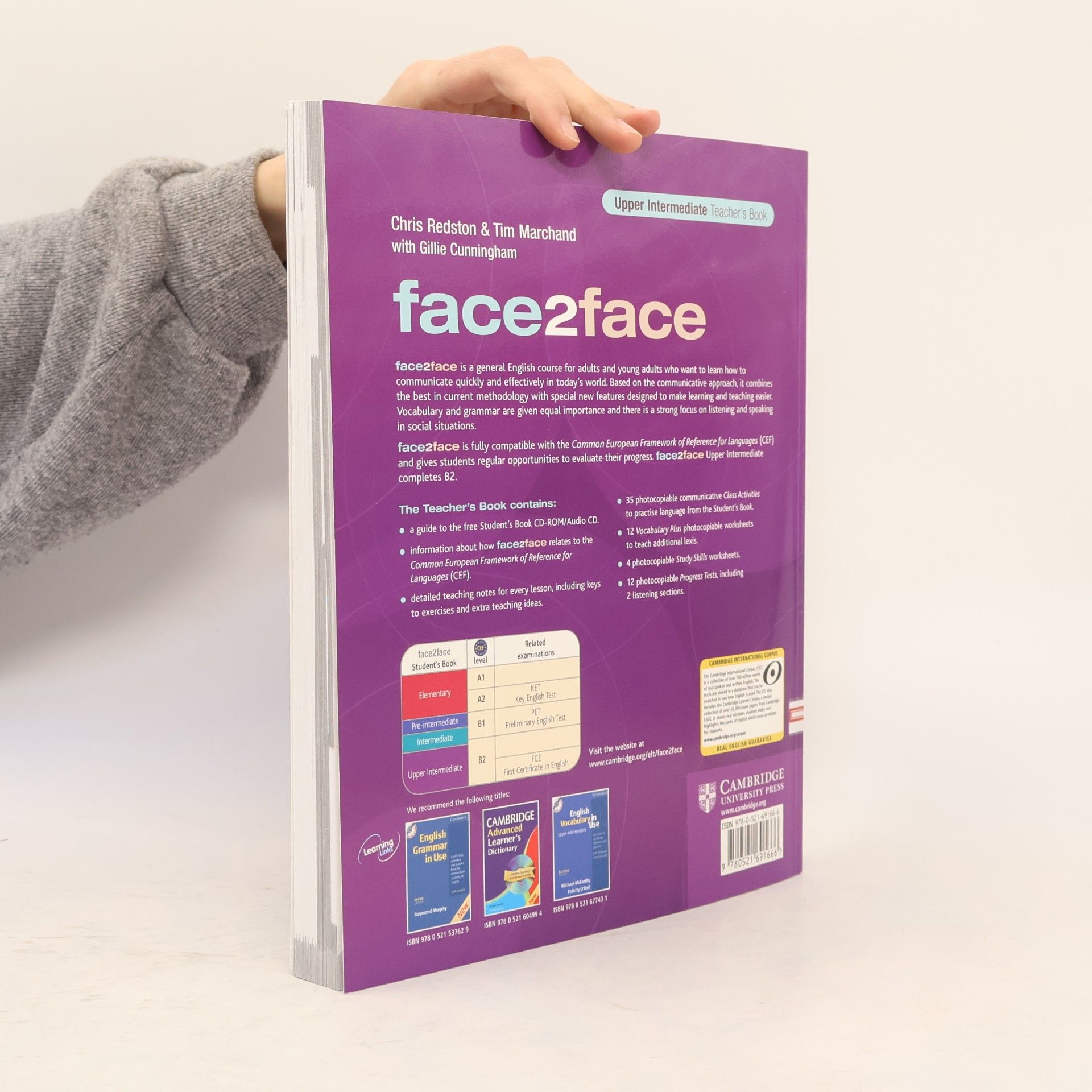Gillie Cunningham Face2face Upper Intermediate Teacher's Book