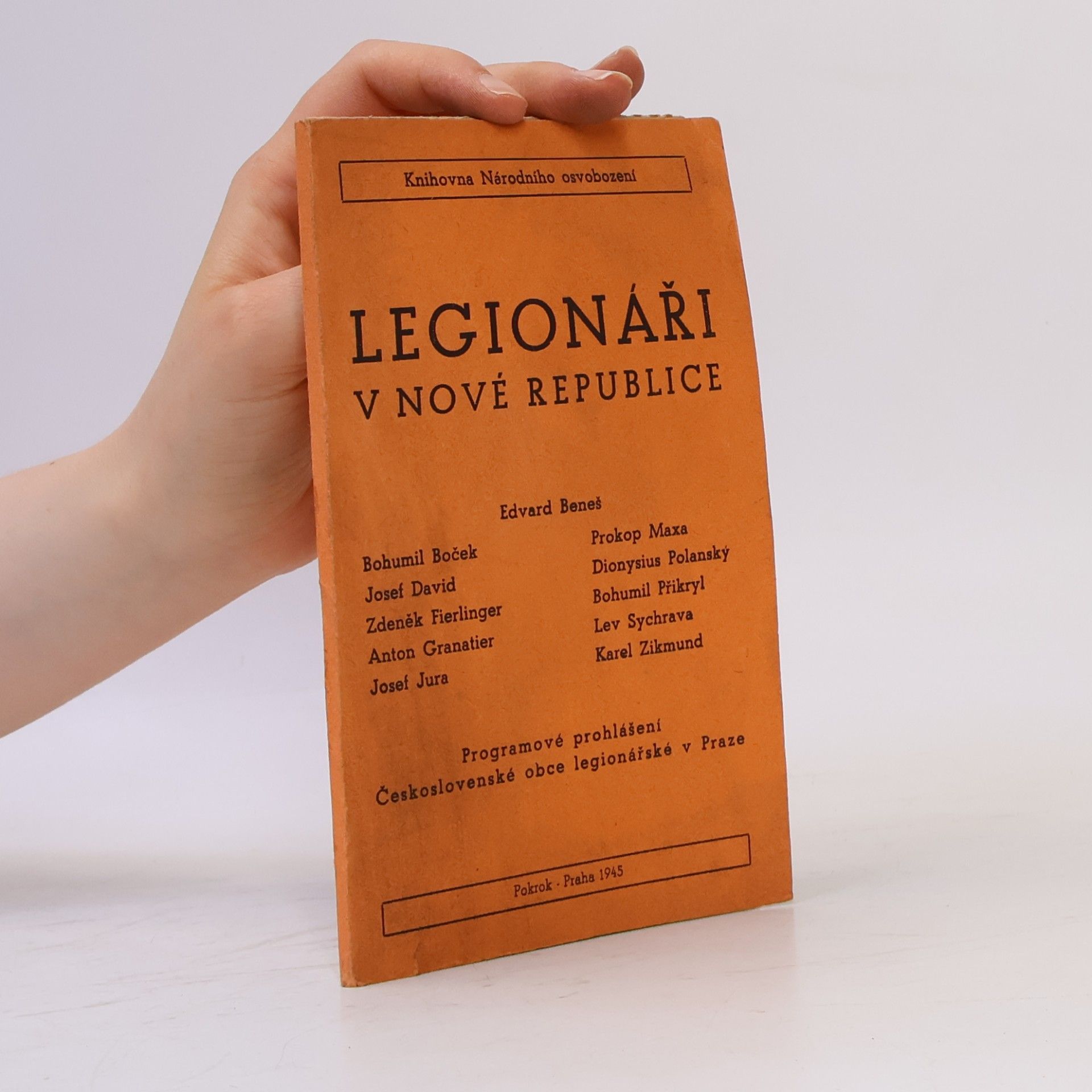 Kolektív autorov Legionáři v nové republice