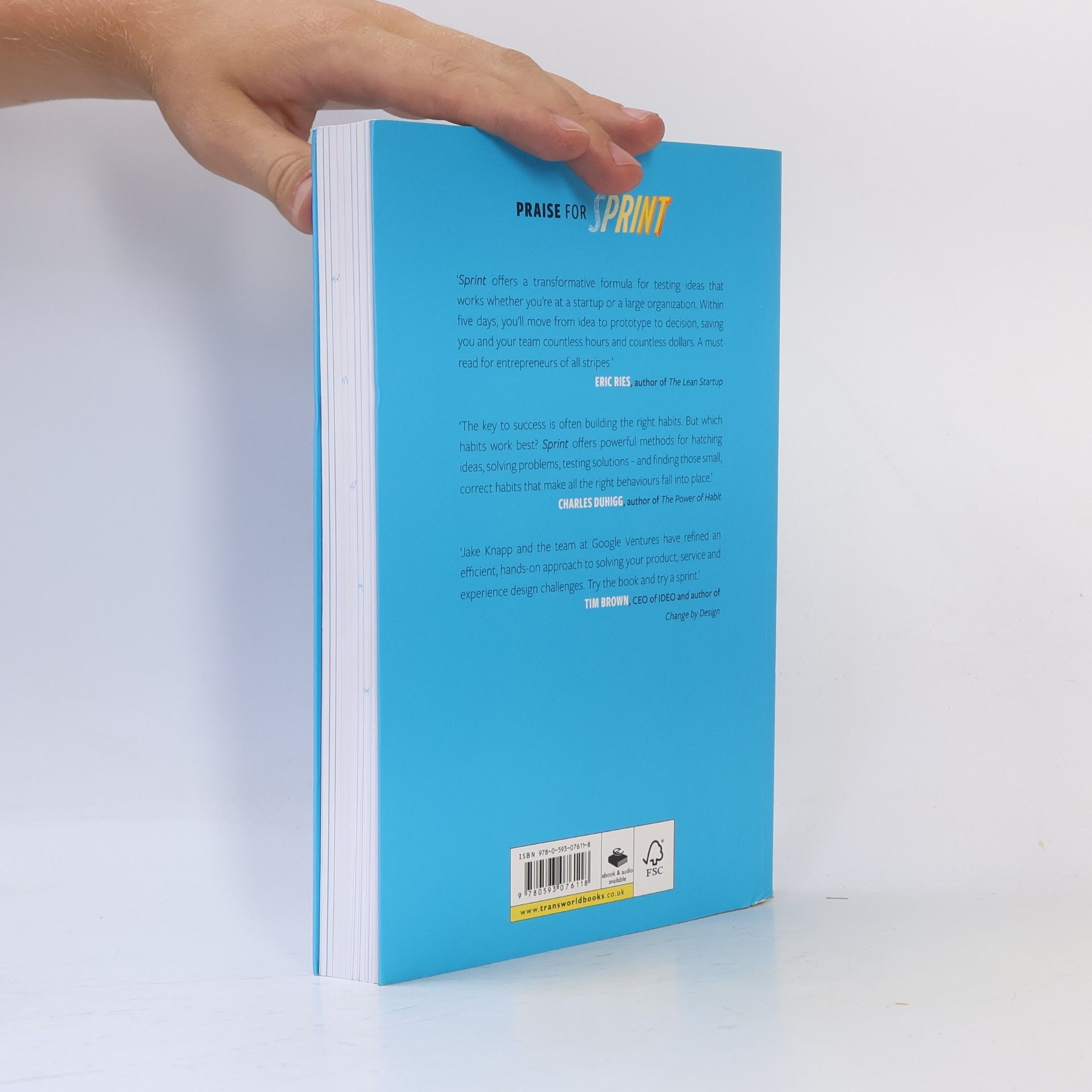 Jake Knapp Sprint : how to solve big problems and test new ideas in just five days