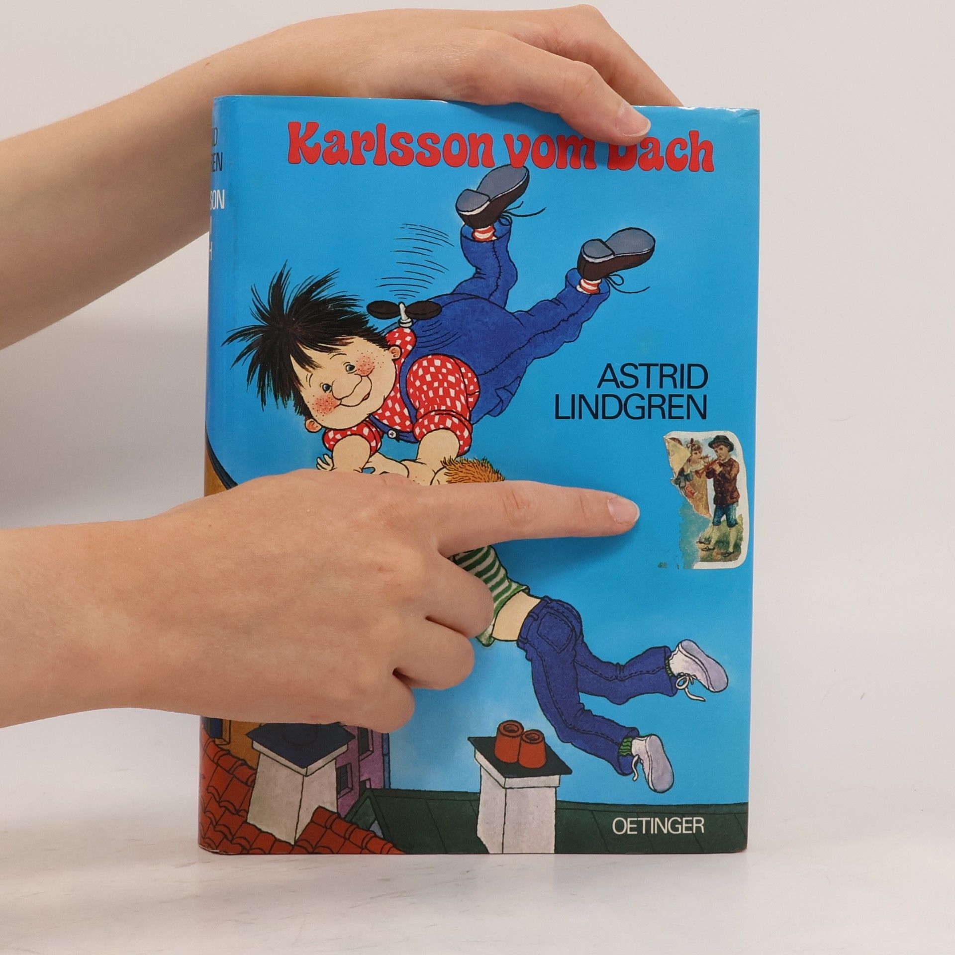 Astrid Lindgren Karlsson vom Dach