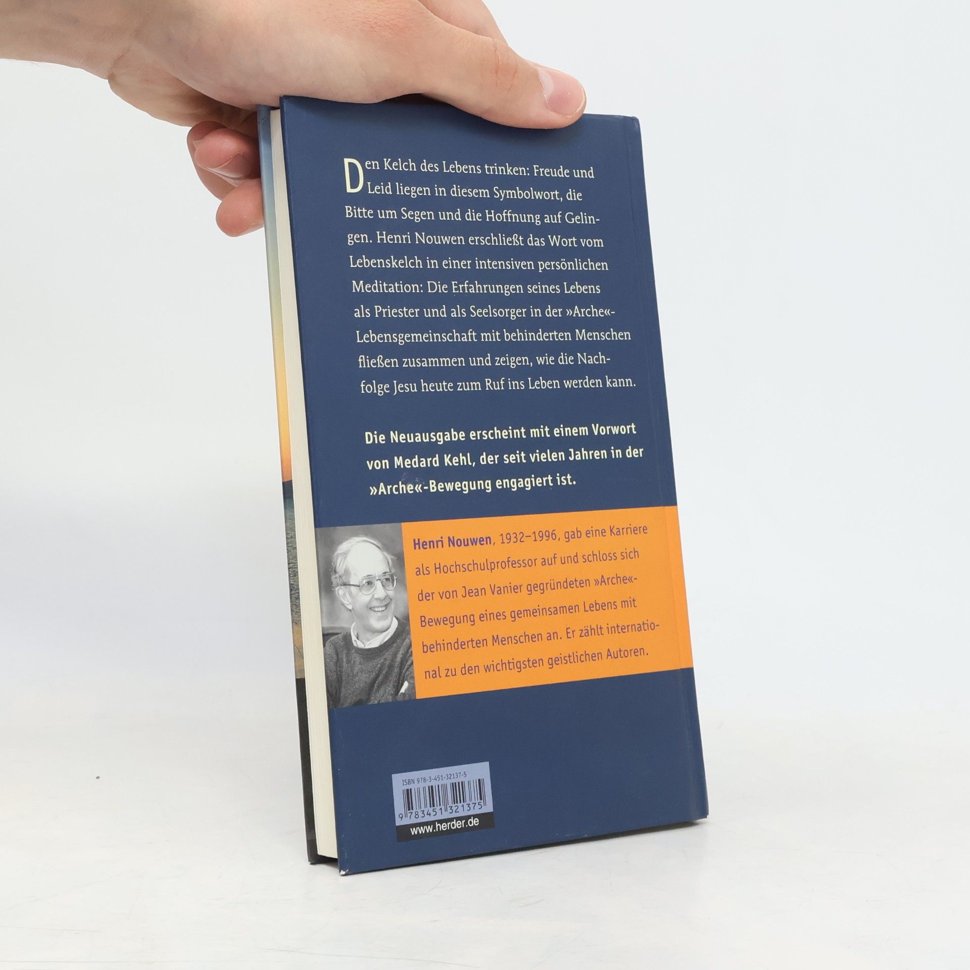 Henri Jozef Machiel Nouwen Der Kelch unseres Lebens