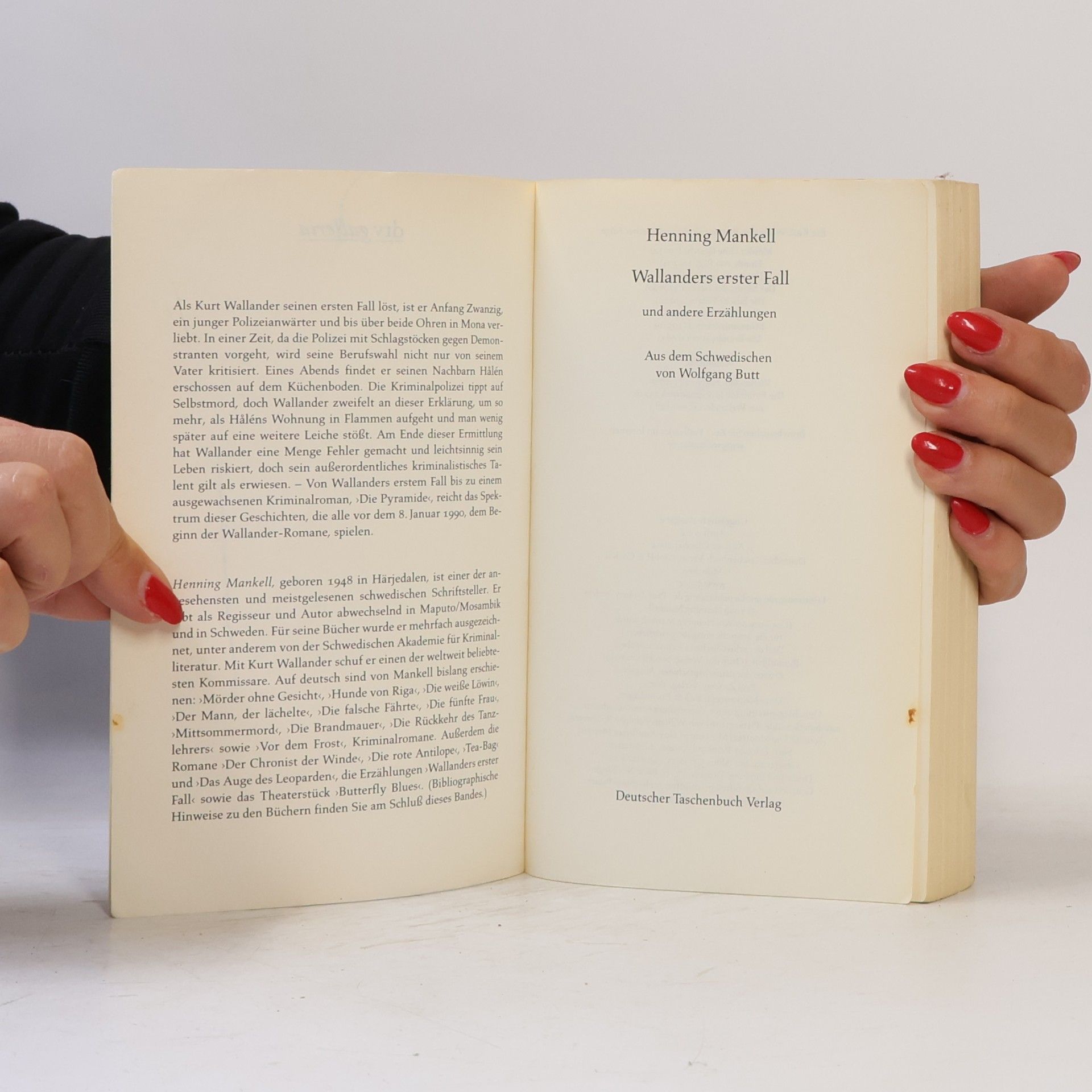 Henning Mankell Wallanders erster Fall