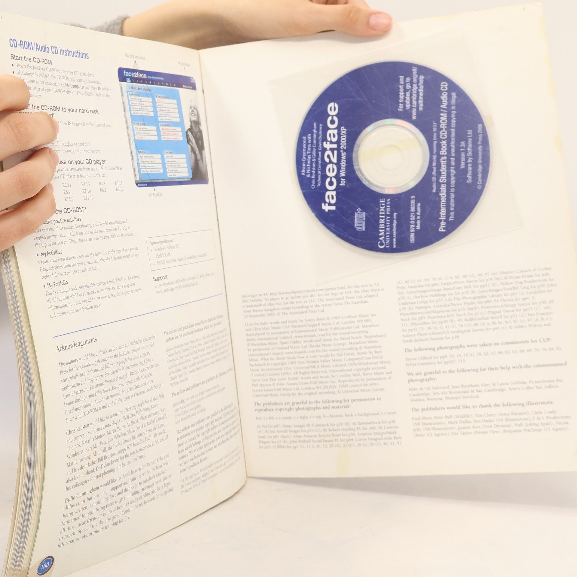 Gillie Cunningham Face2face : pre-intermediate : student's book