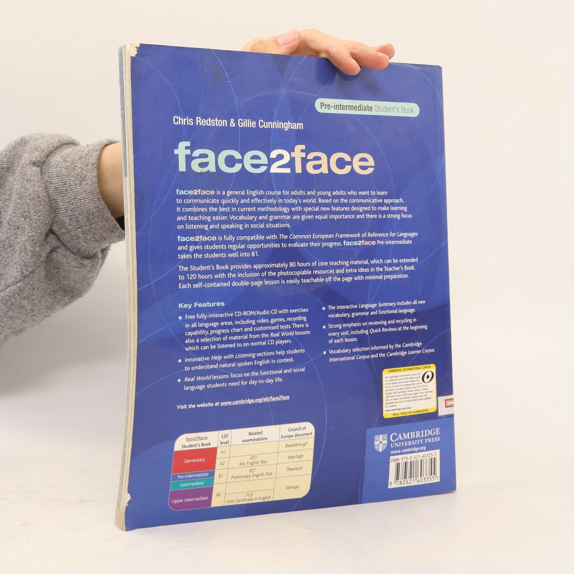 Gillie Cunningham Face2face : pre-intermediate : student's book