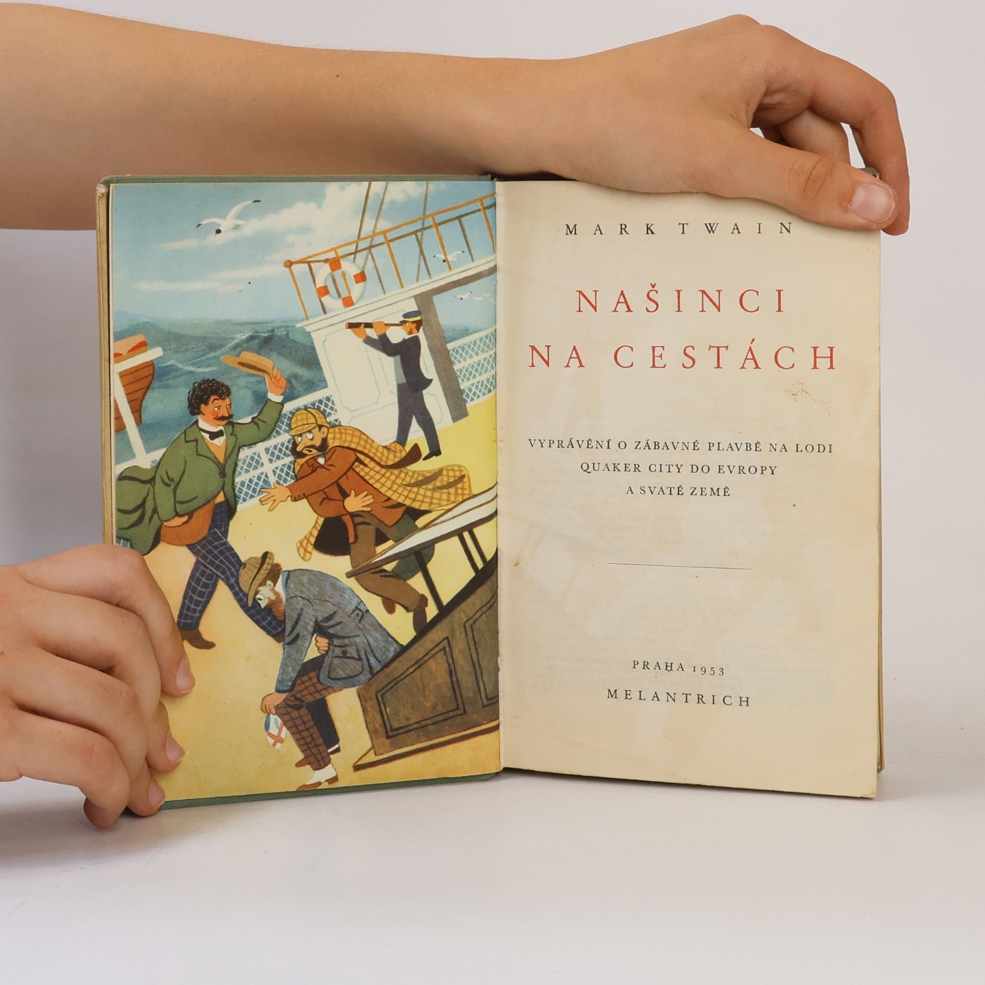Mark Twain Našinci na cestách