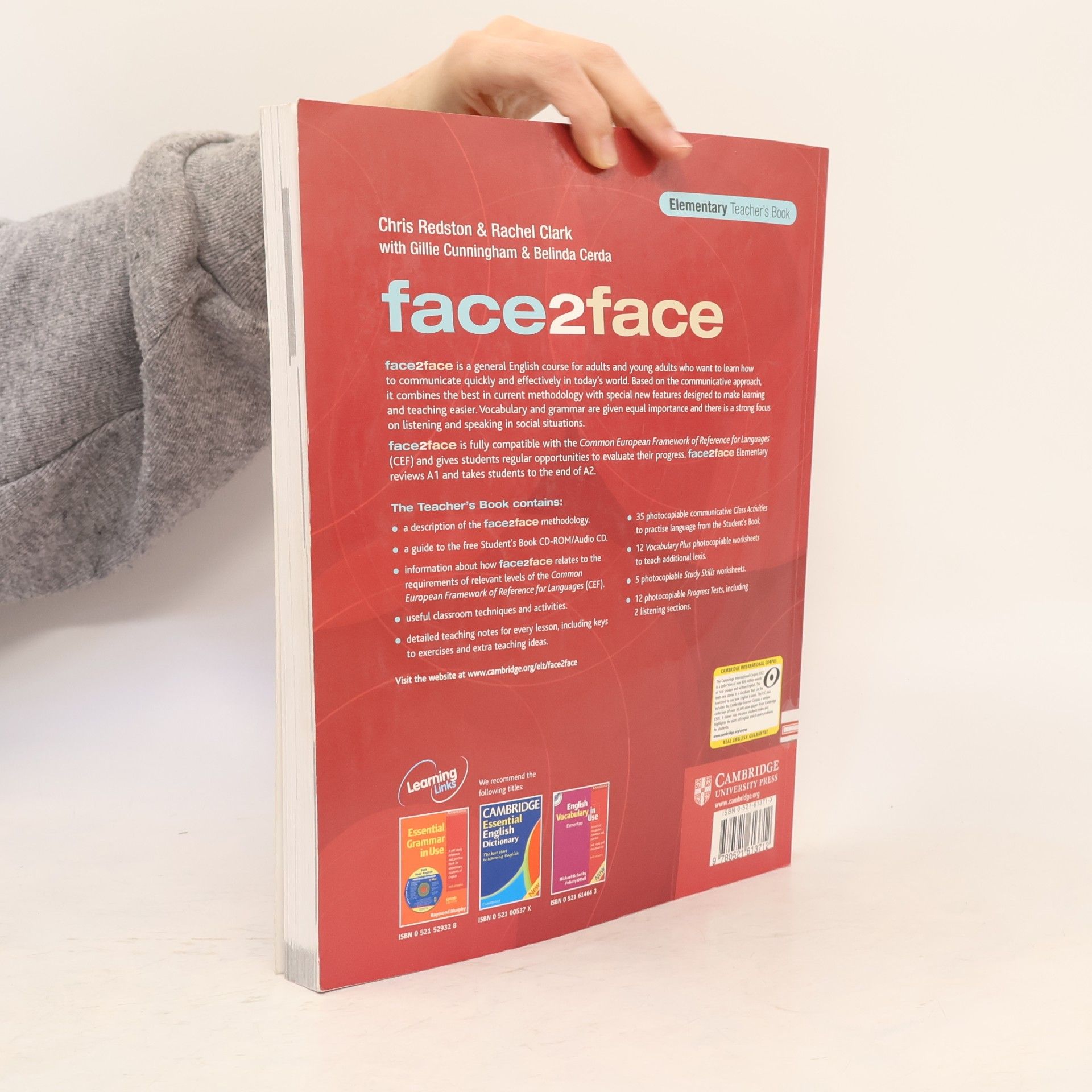 Chris Redstone Face2face : elementary. Teacher's book