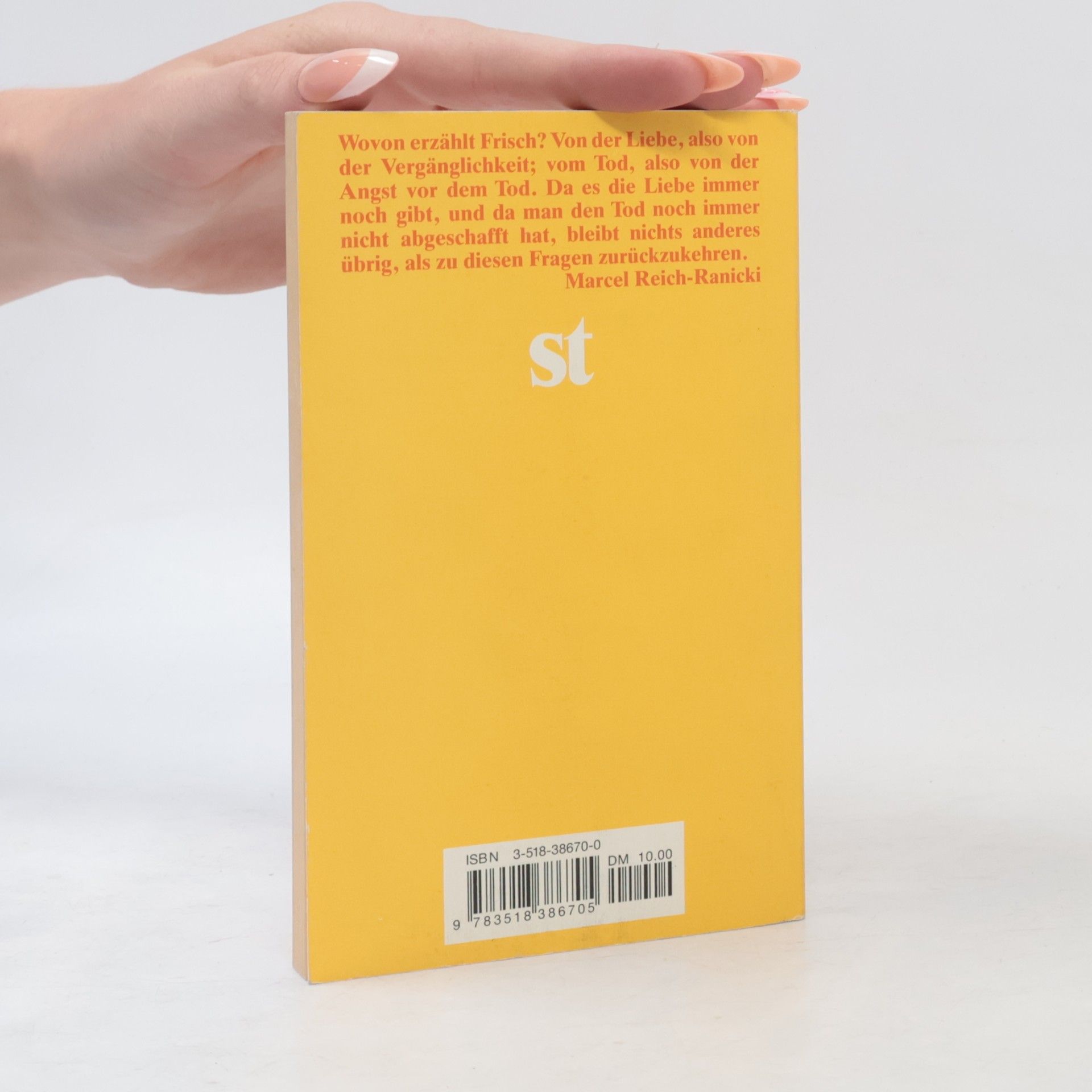 Max Frisch Der Traum des Apothekers von Locarno