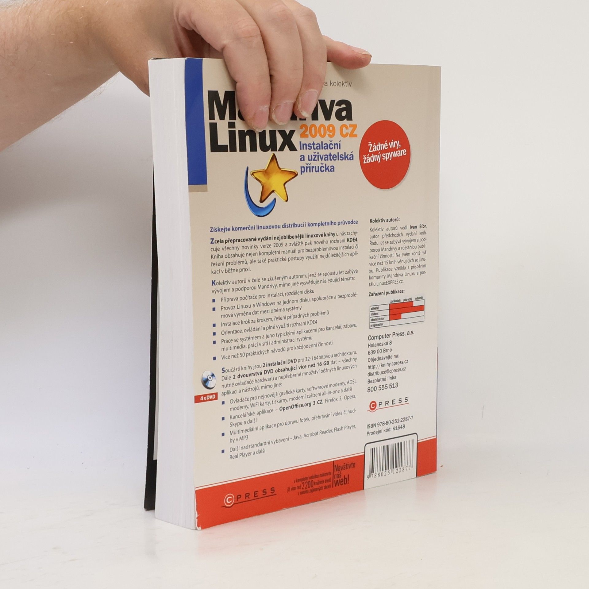 Ivan Bíbr Mandriva Linux 2009 CZ. Instalační a uživatelská příručka.