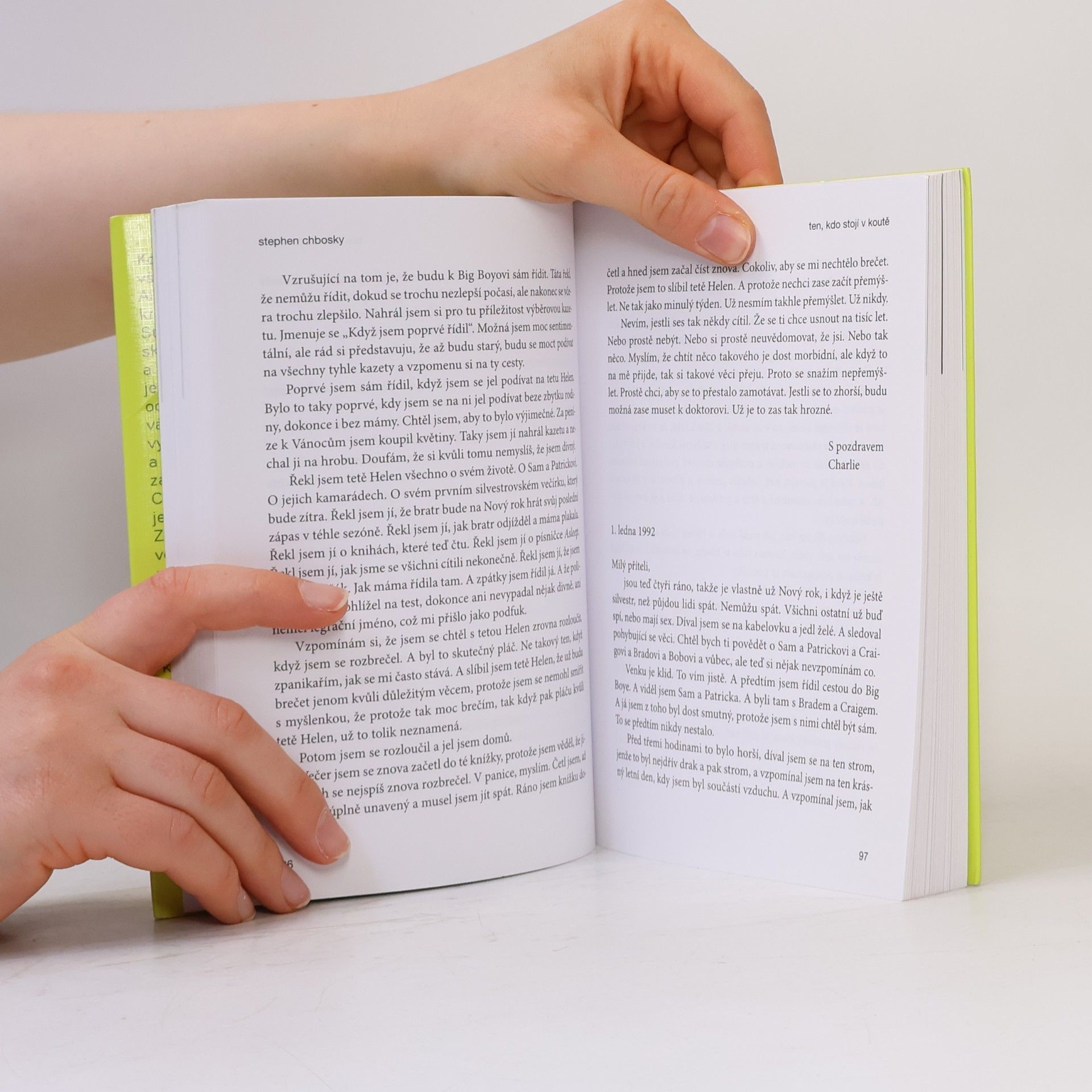 Stephen Chbosky Ten, kdo stojí v koutě