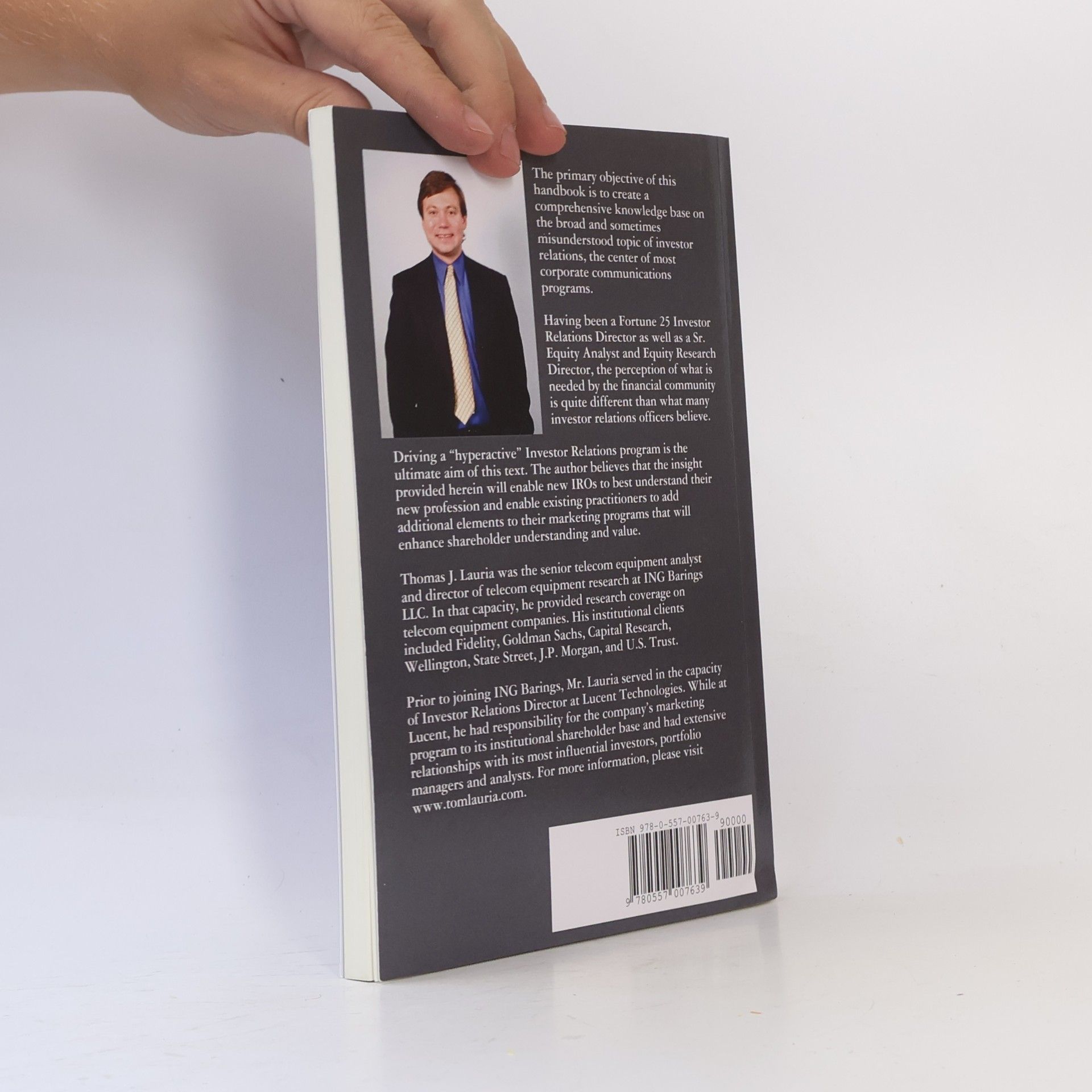 Thomas J. J. Lauria Investor Relations