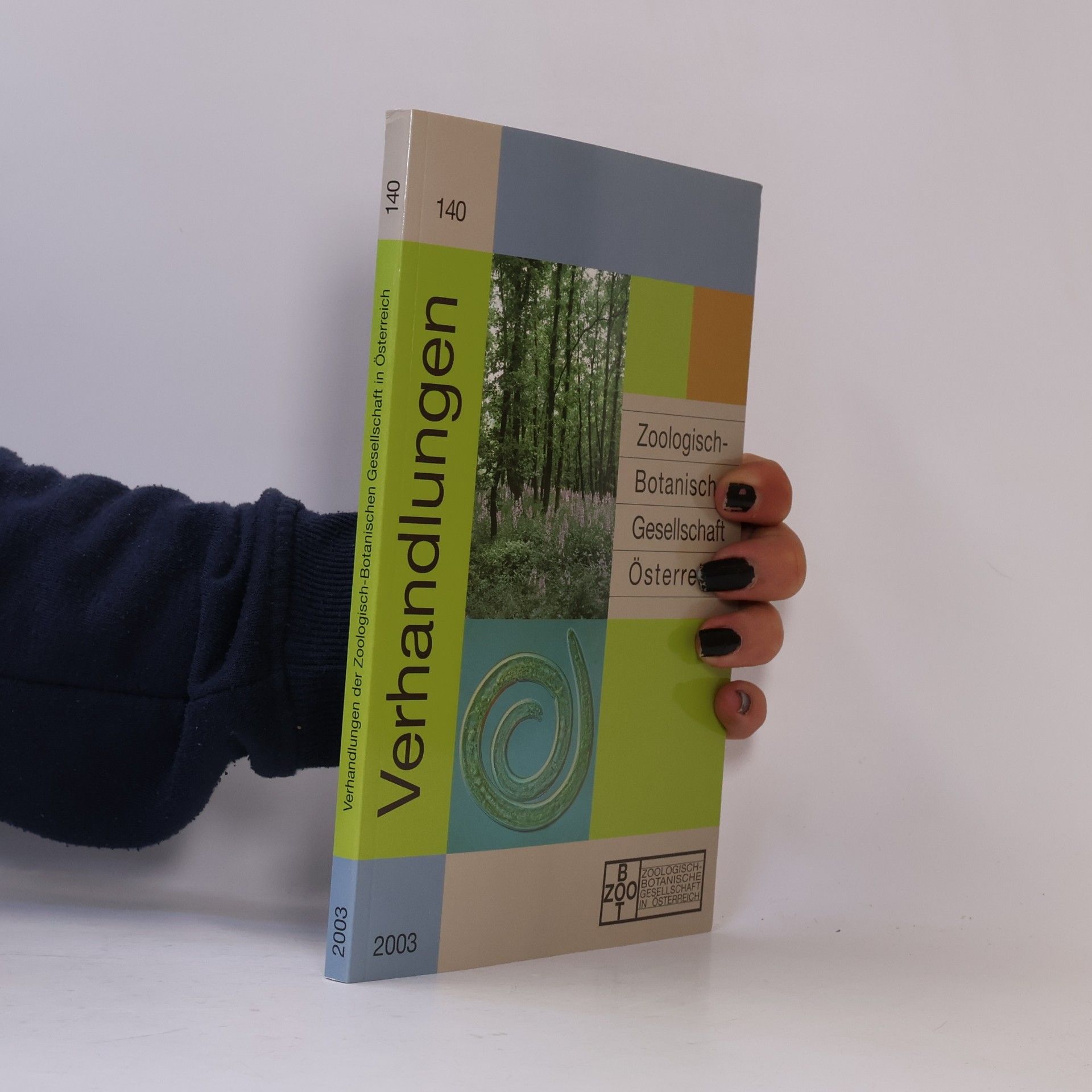 Autorenkollektiv Verhandlungen der Zoologisch-Botanischen Gesellschaft in Österreich 140