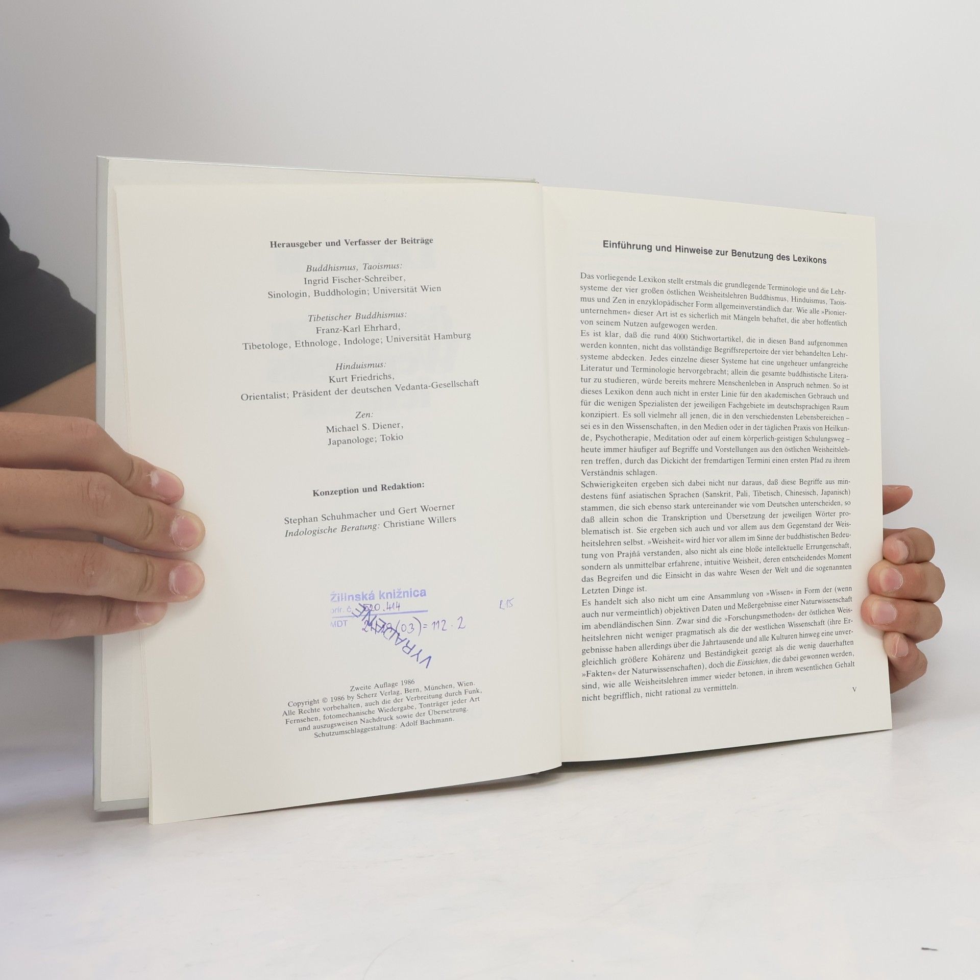 Autorenkollektiv Lexikon der östlichen Weisheitslehren
