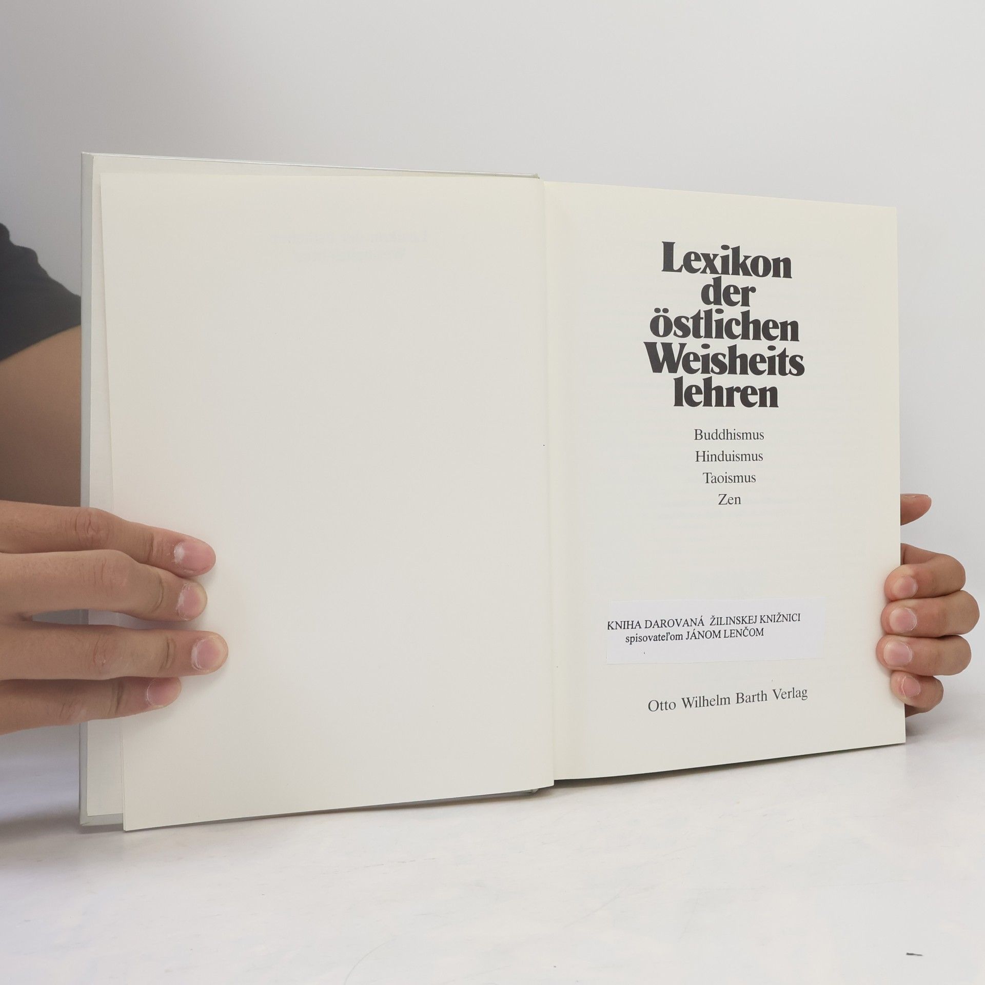 Autorenkollektiv Lexikon der östlichen Weisheitslehren