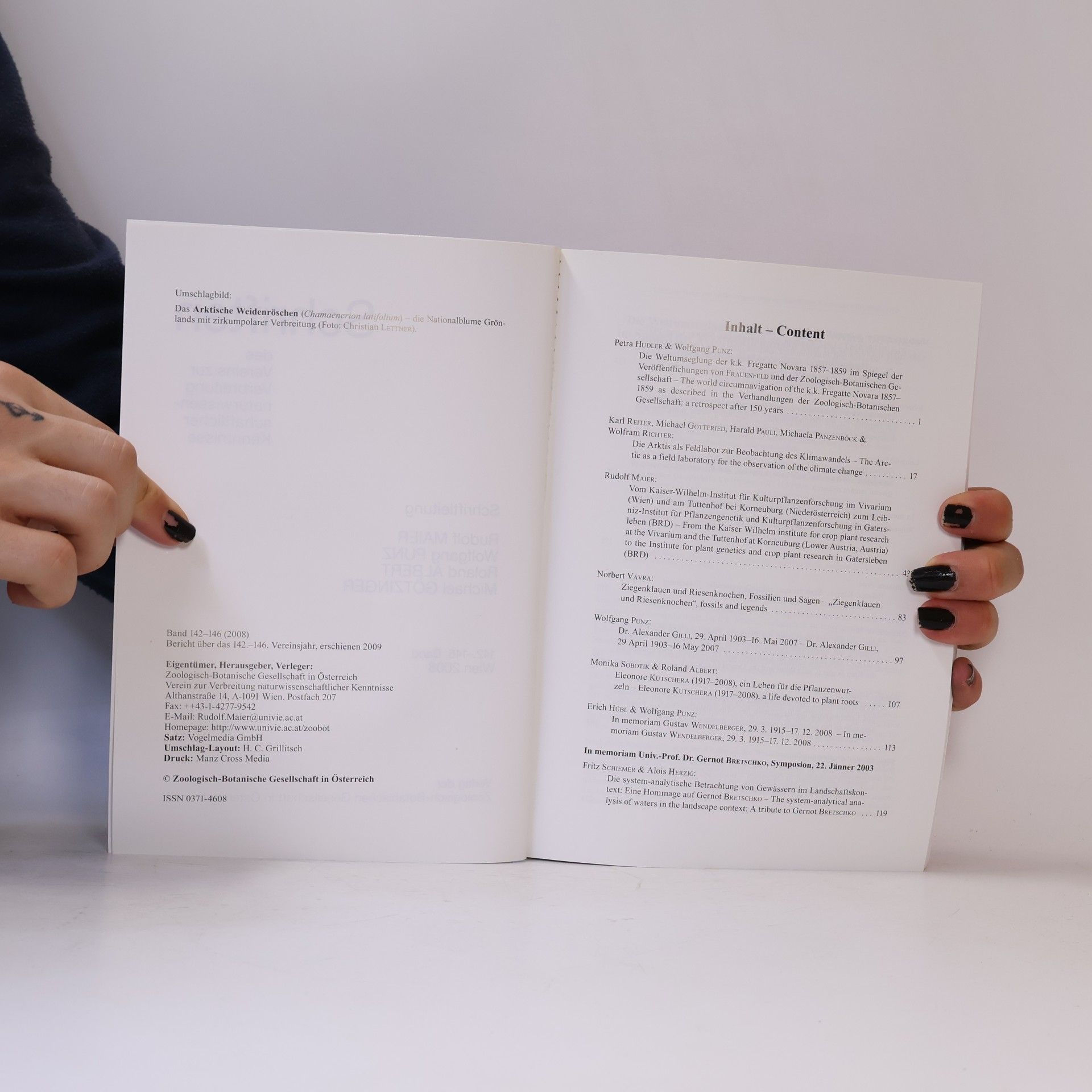Autorenkollektiv Schriften des Vereins Zur Verbreitung Naturwissenschaftlicher Kenntnisse 2008