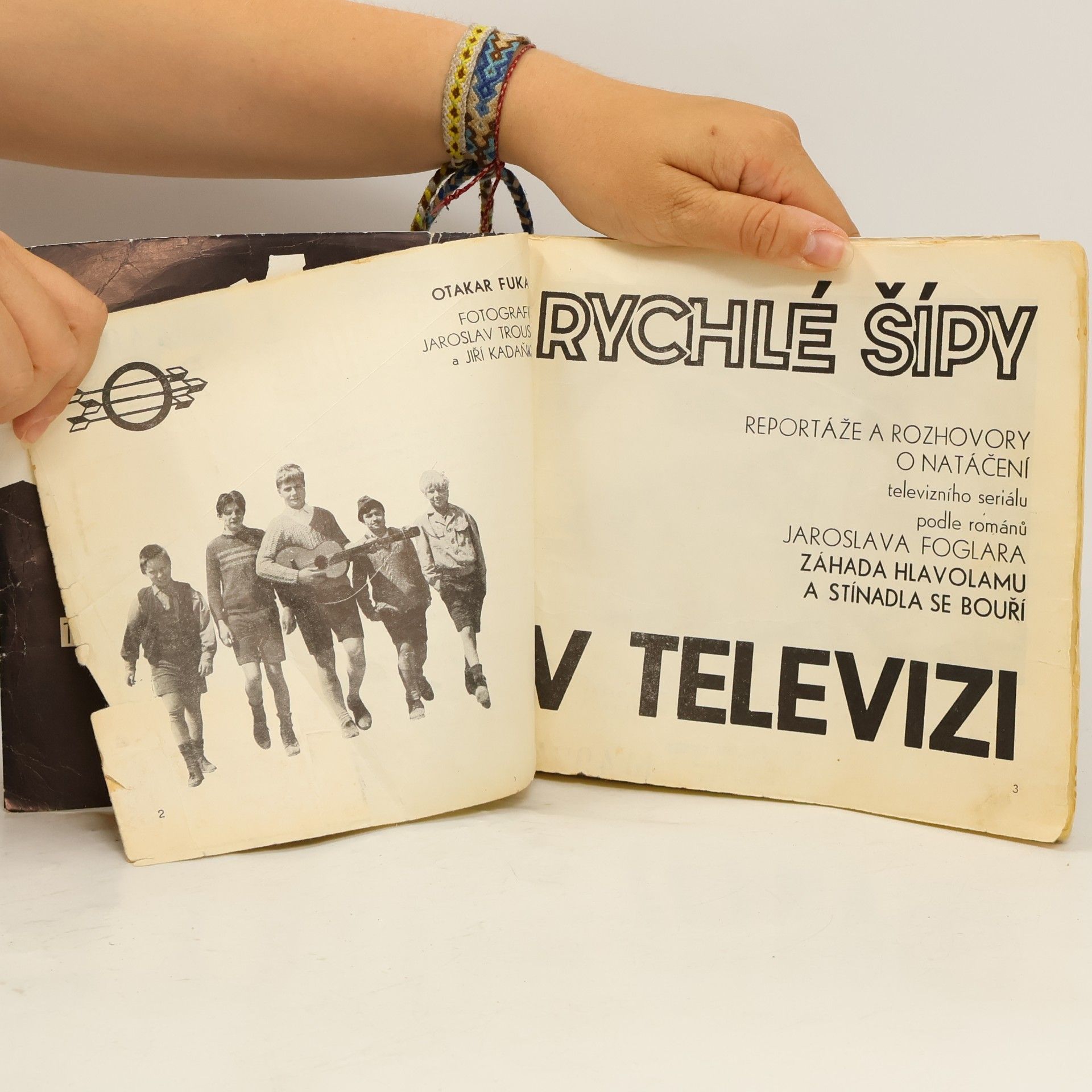 Jaroslav Foglar Rychlé šípy v televizi