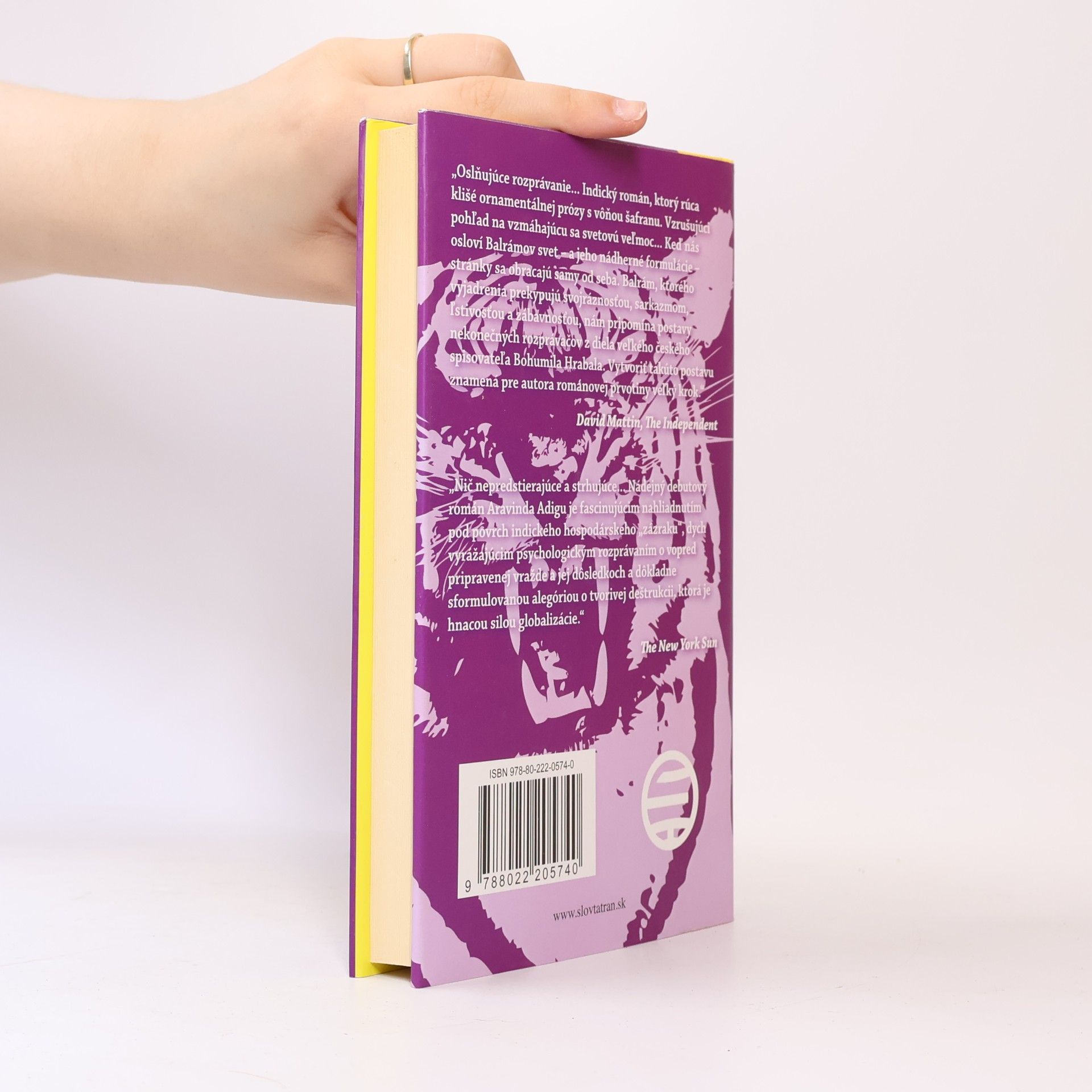 Aravind Adiga Biely tiger