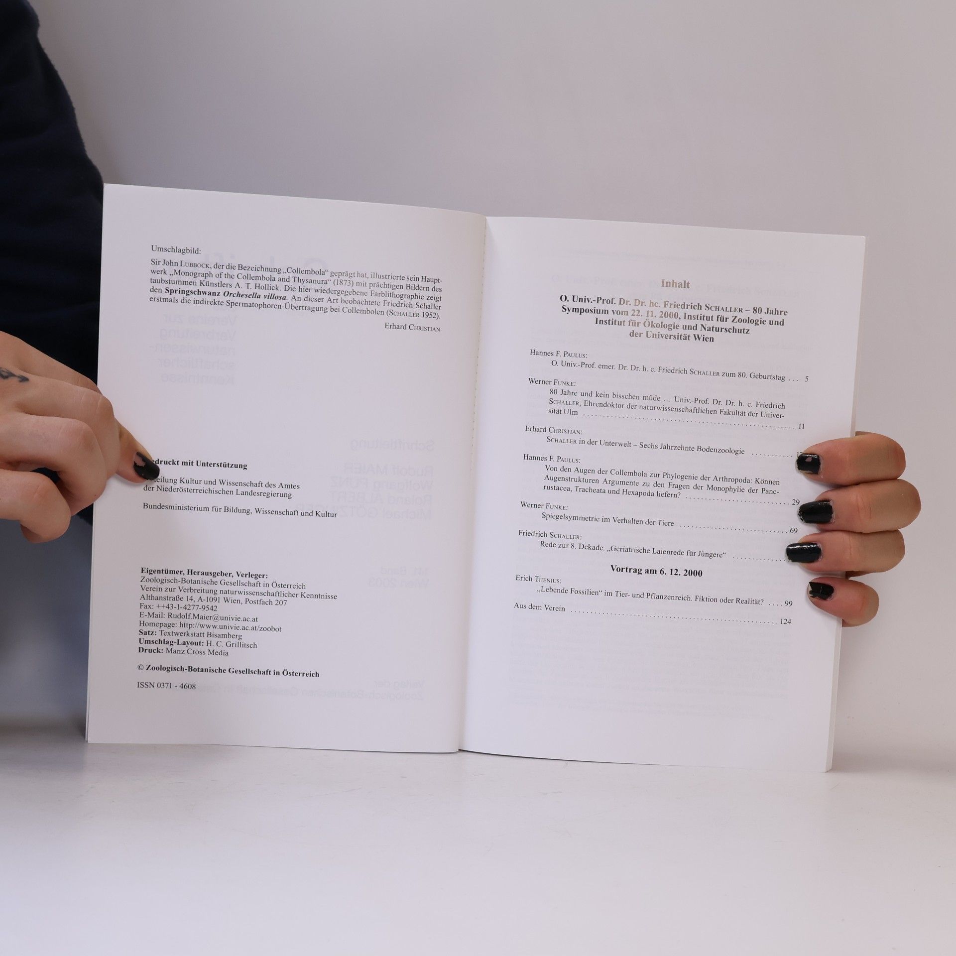 Autorenkollektiv Schriften des Vereines zur Verbreitung naturwissenschaftlicher Kenntnisse