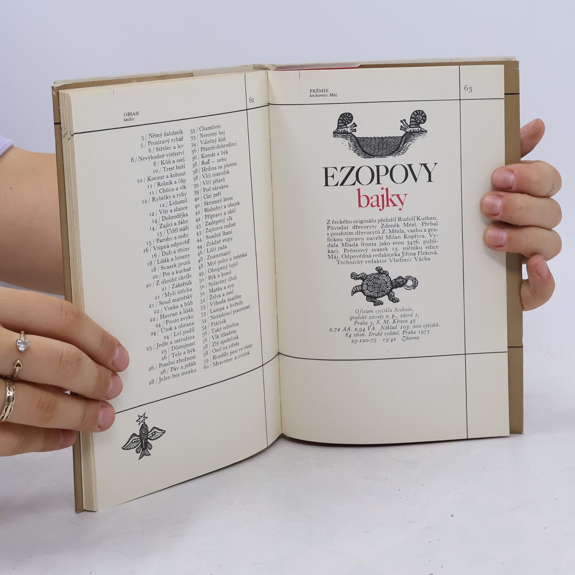 Kolektiv autorů Ezopovy bajky