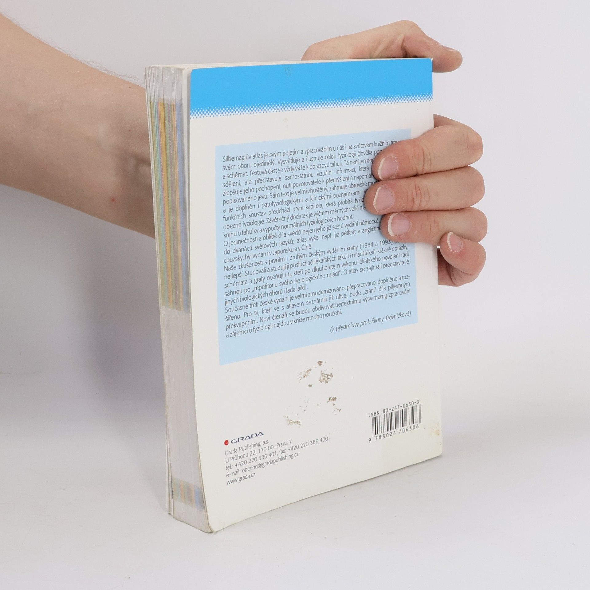 Stefan Silbernagl Atlas fyziologie člověka